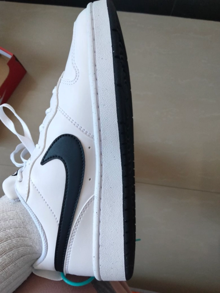 custom review-Nike Court Borough Low Топ Детские Скейтбординги Белый