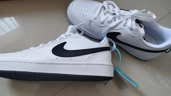 custom review-Nike Court Borough Low Топ Детские Скейтбординги Белый