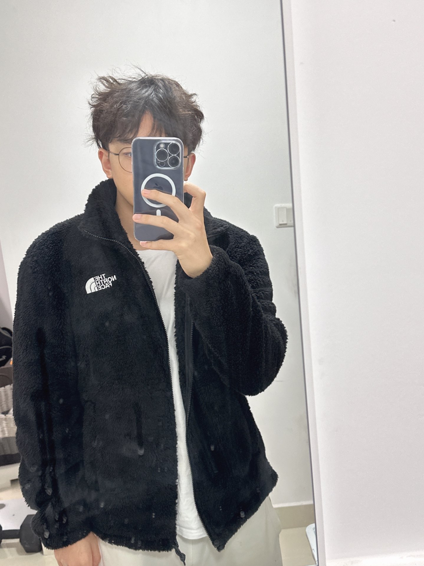 custom review-THE NORTH FACE Куртка Осенне-зимняя Унисекс Черная