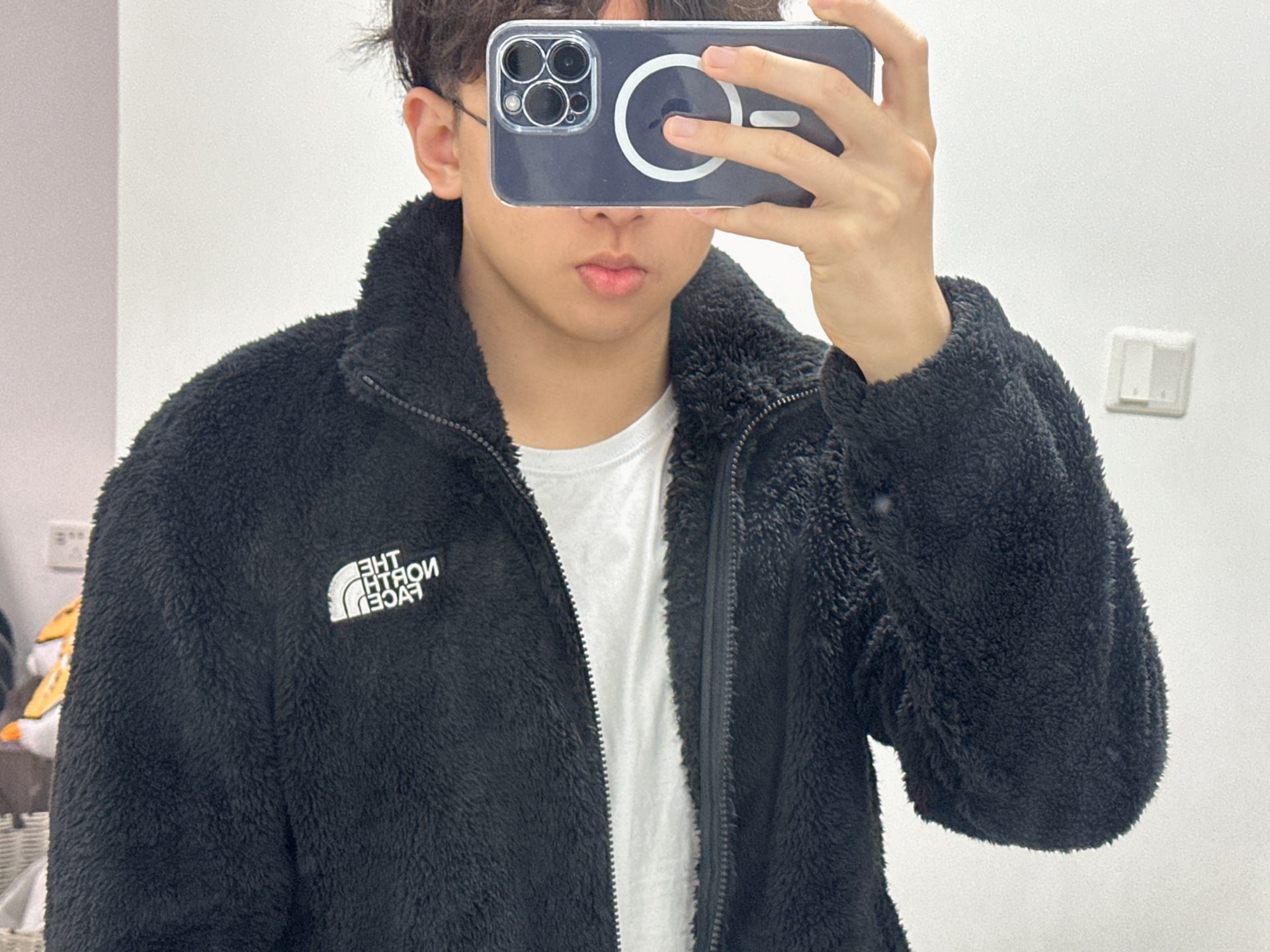 custom review-THE NORTH FACE Куртка Осенне-зимняя Унисекс Черная