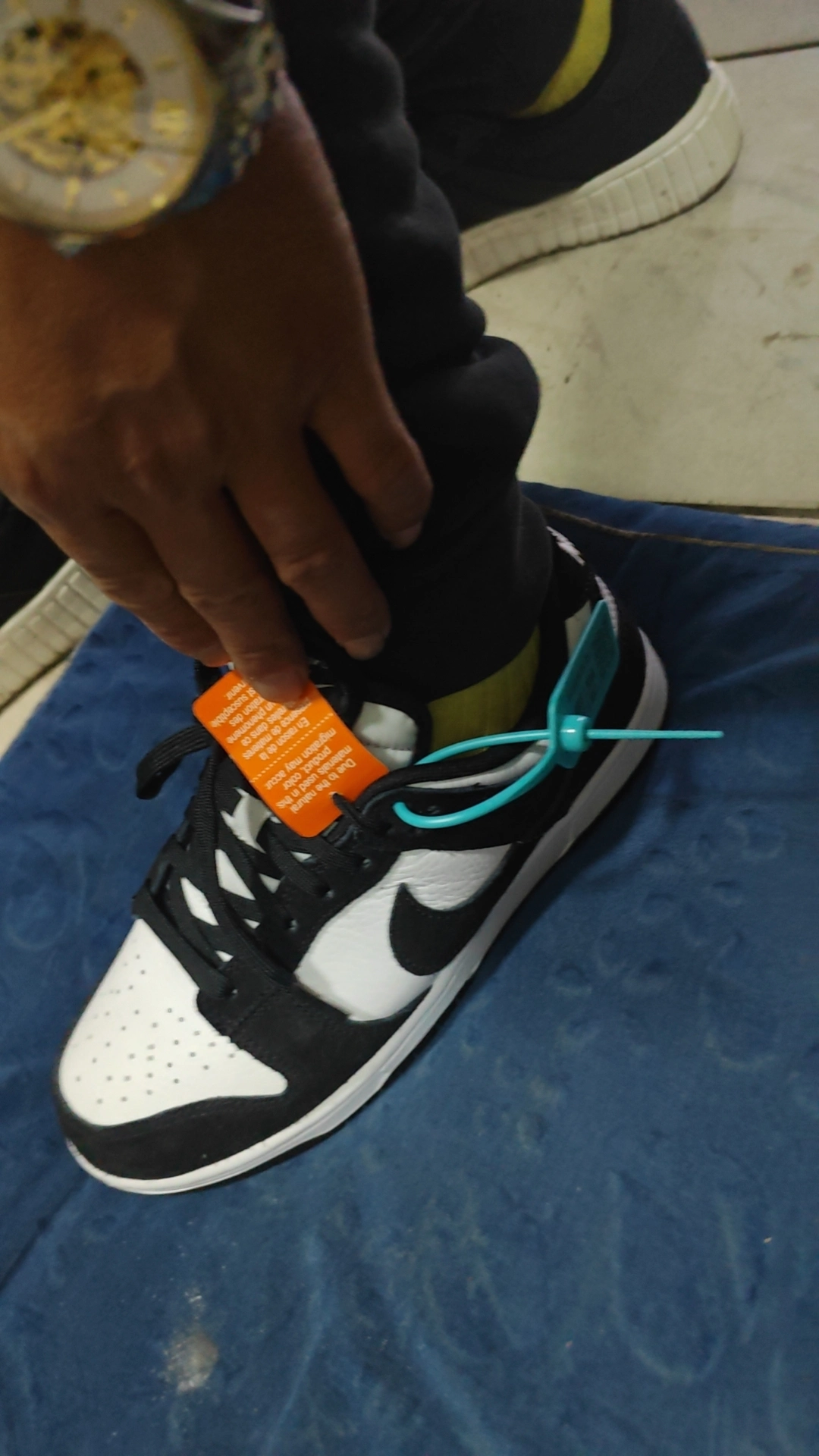 custom review-Nike Dunk Slip Resistant Abrasion Resistant Низкие Скейтбординг Кроссовки Унисекс Черный Белый