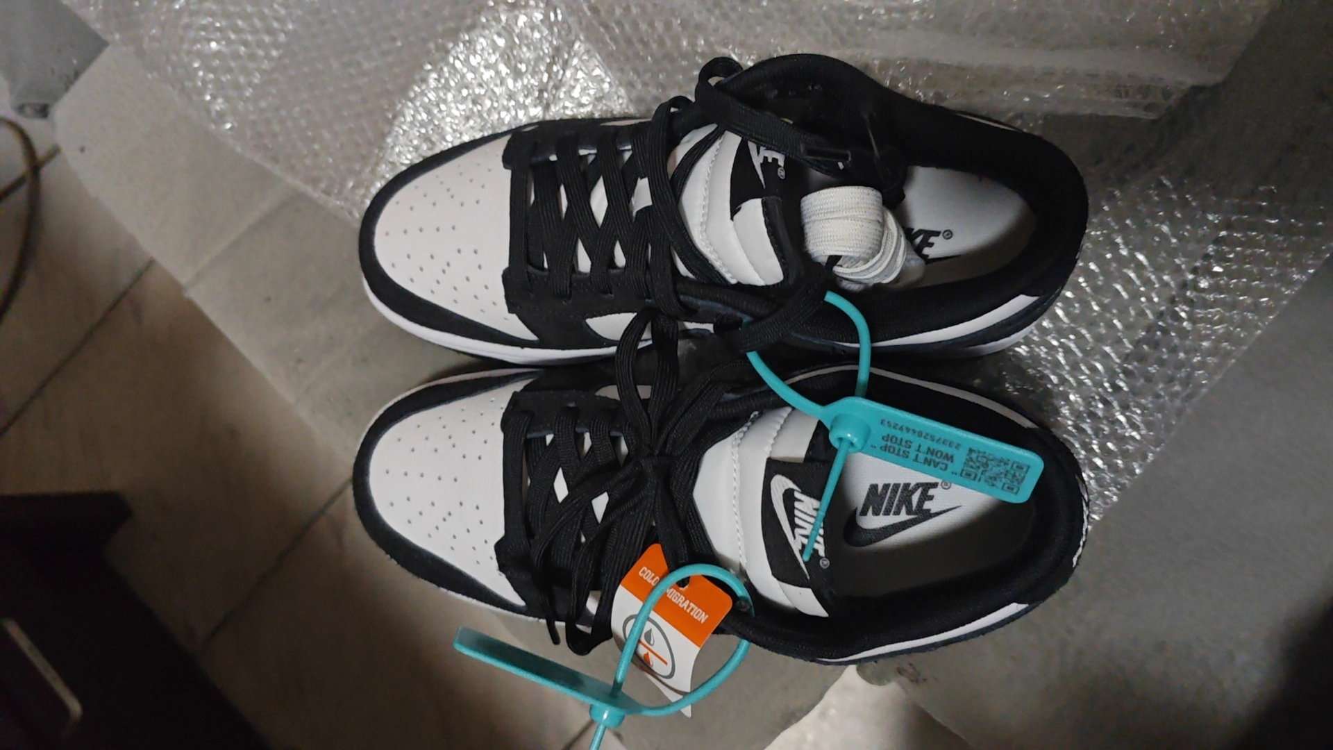 custom review-Nike Dunk Slip Resistant Abrasion Resistant Низкие Скейтбординг Кроссовки Унисекс Черный Белый