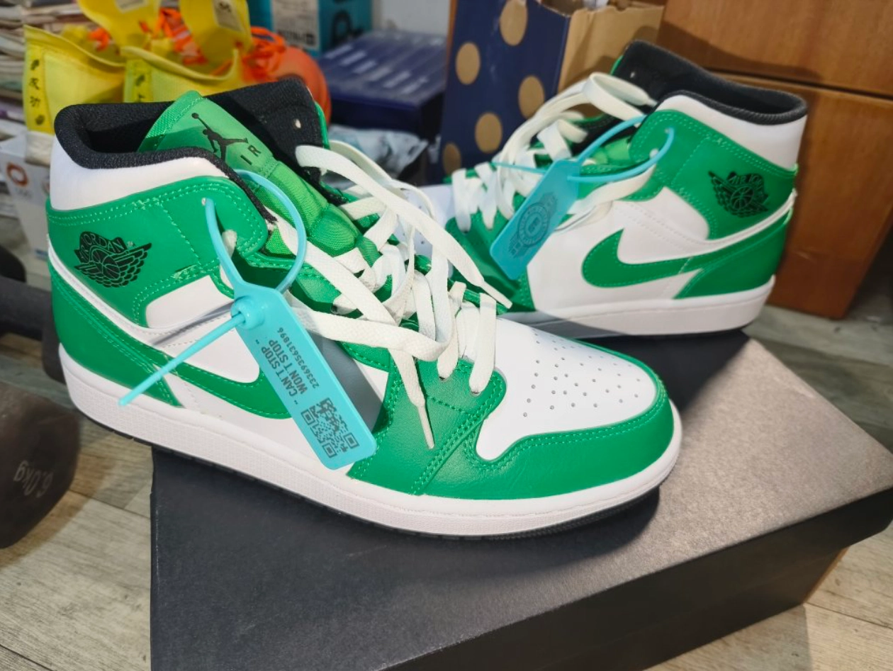 custom review-JORDAN Air Jordan 1 Винтажные баскетбольные кроссовки MID Топ Мужской