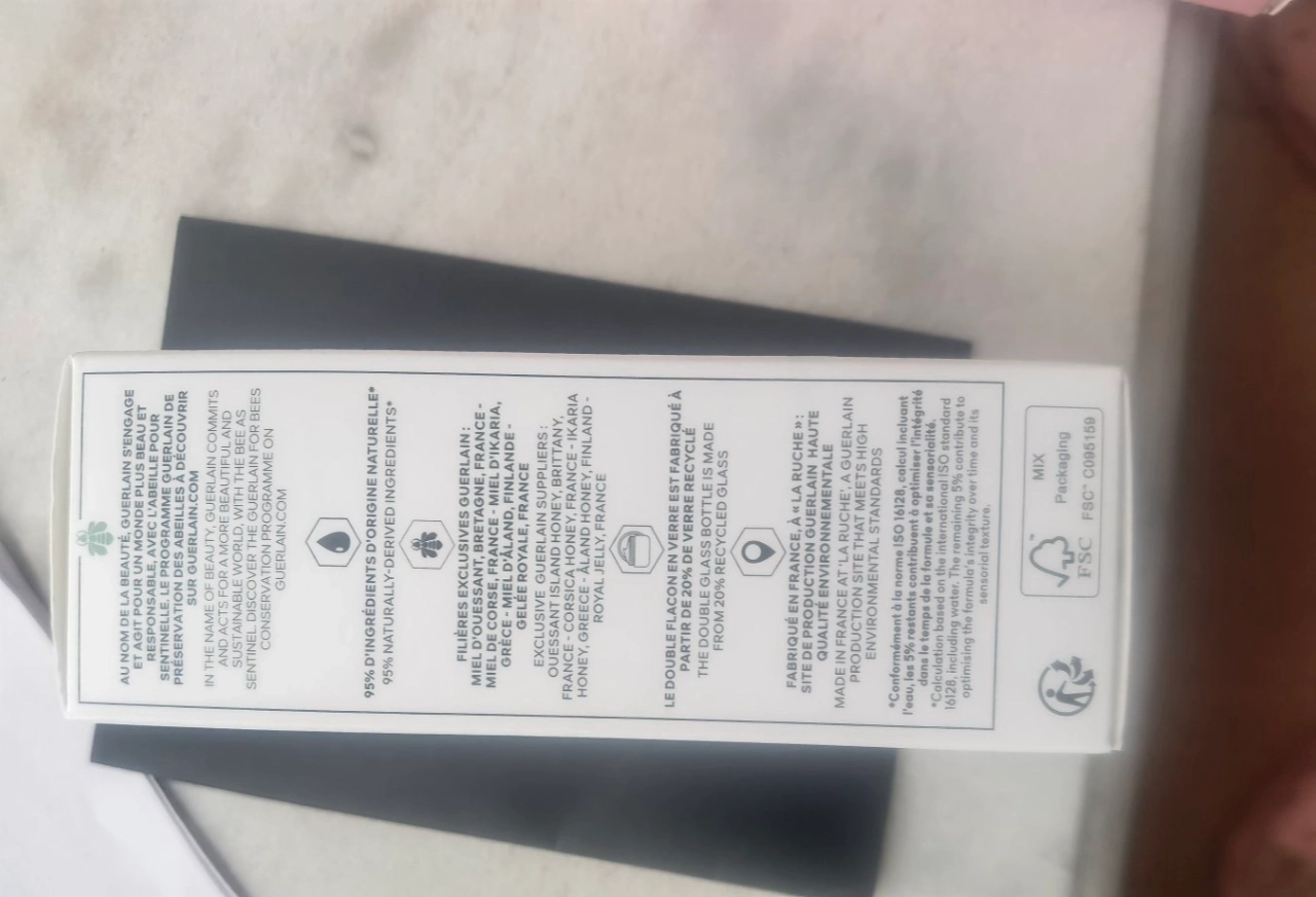 custom review-GUERLAIN ABEILLE ROYALE Двойной эффект Восстановление глаз Сыворотка-лосьон Осветляющий Уменьшение морщин 20 мл