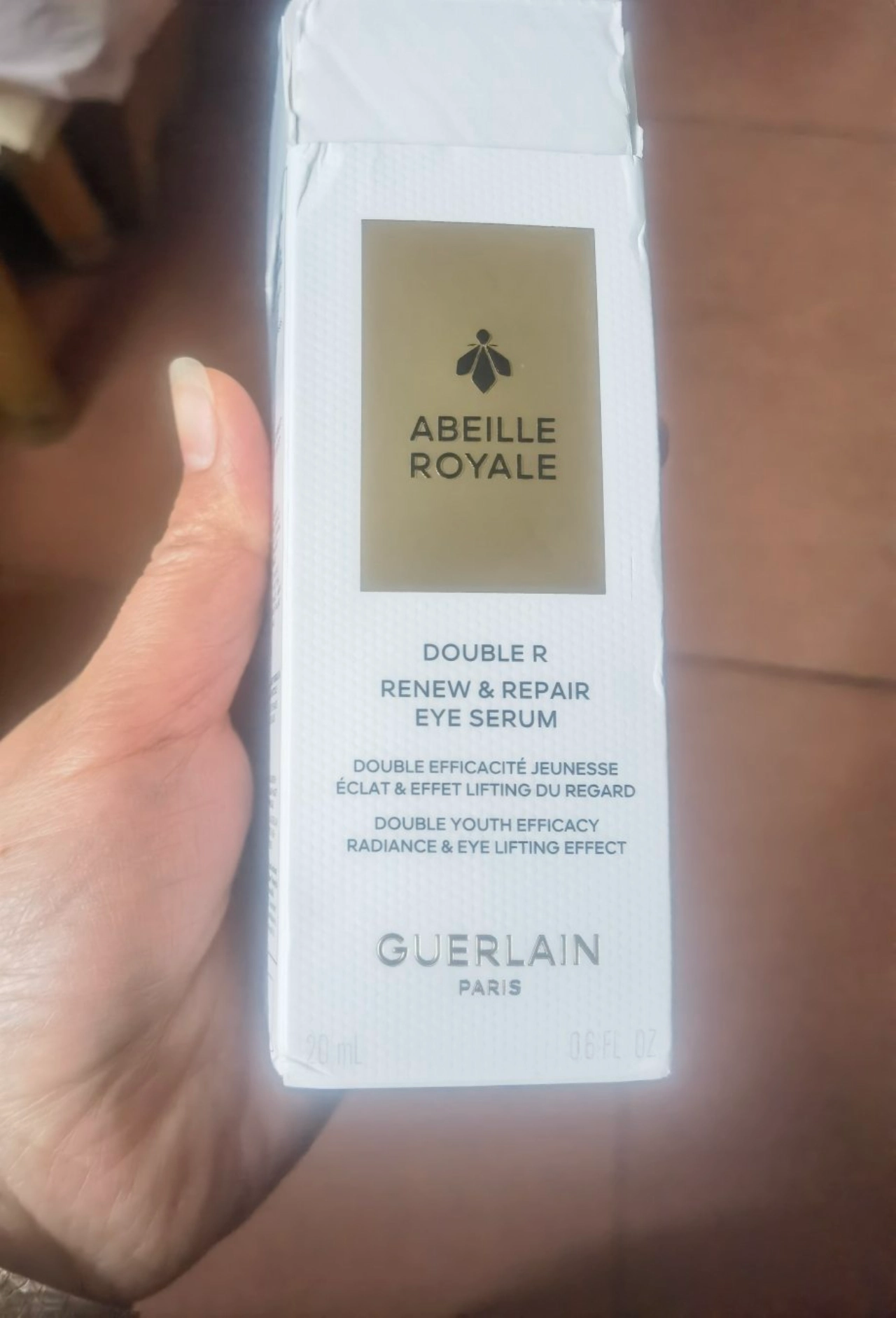 custom review-GUERLAIN ABEILLE ROYALE Двойной эффект Восстановление глаз Сыворотка-лосьон Осветляющий Уменьшение морщин 20 мл
