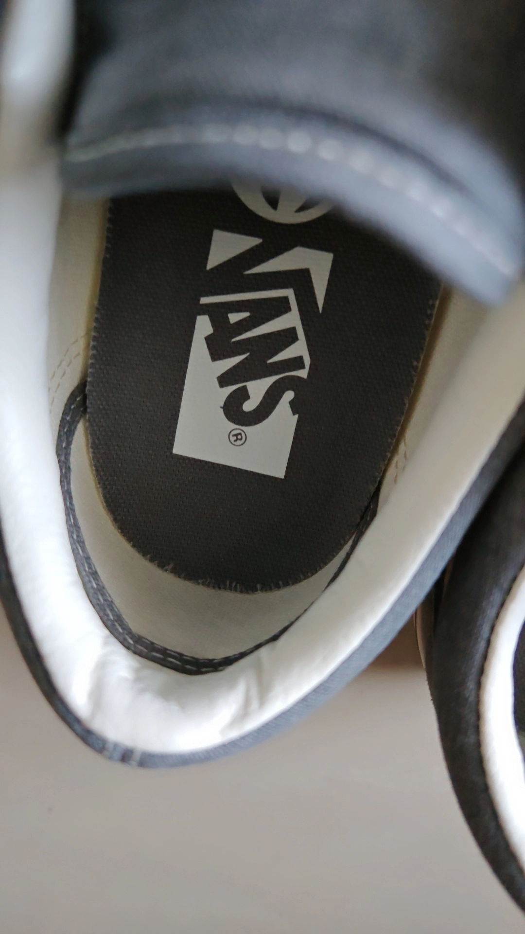 custom review-Vans Old Skool Амортизация Низкие Кроссовки для Скейтбординга Унисекс Серый Белый