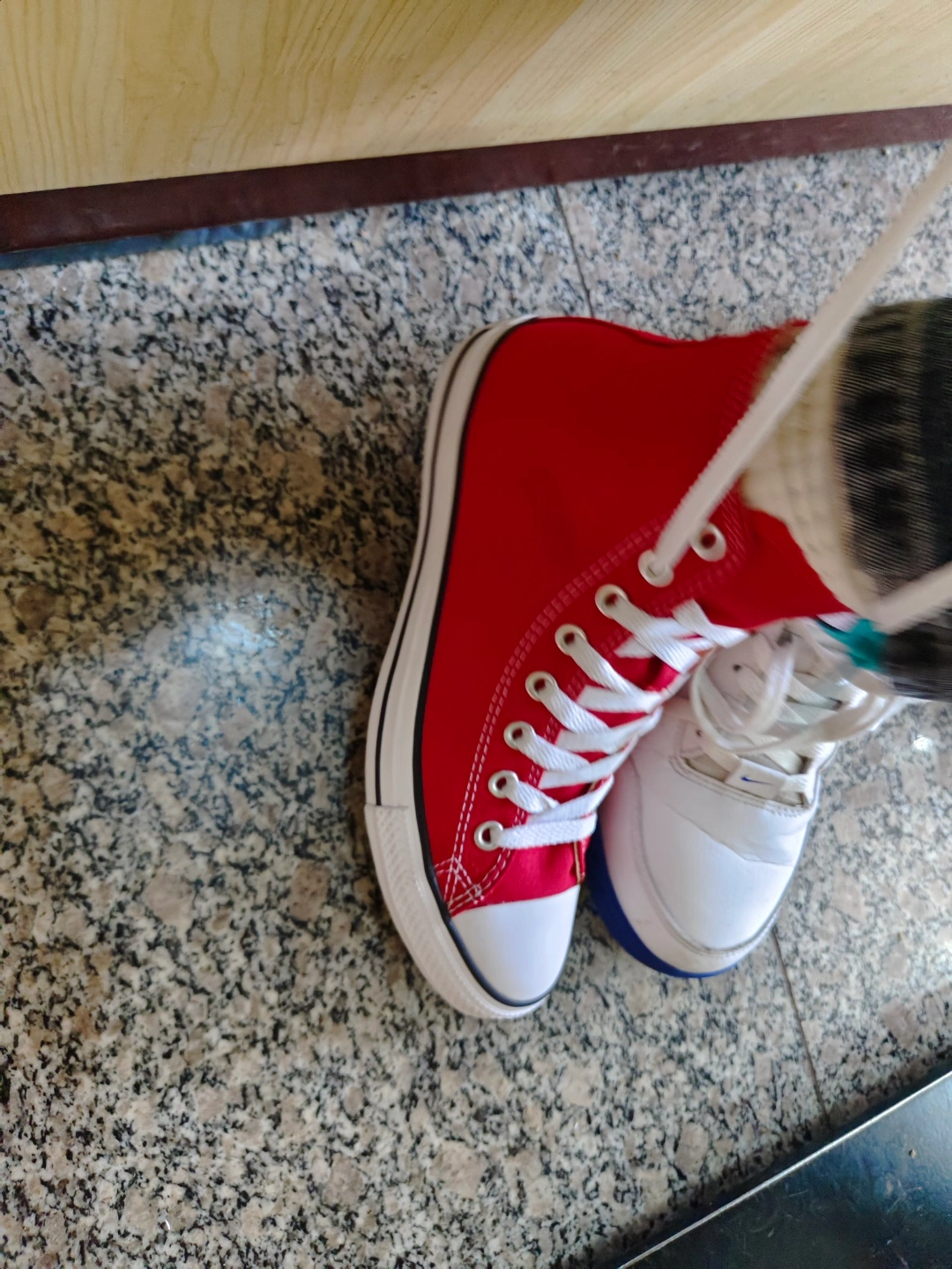 custom review-Конверс All Star Легкий Высокий Топ Кеды Унисекс Китайский Красный