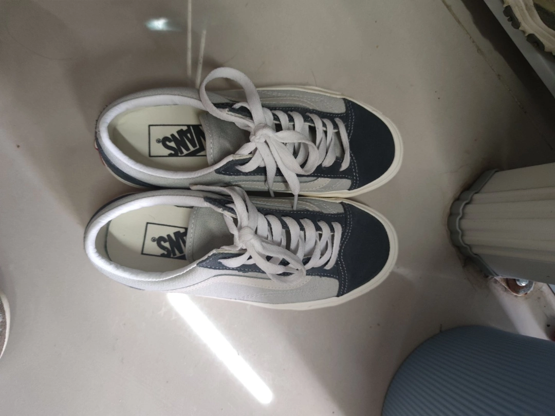 custom review-Vans Style 36 Устойчивые к истиранию низкие скейтбордические кроссовки унисекс серого цвета