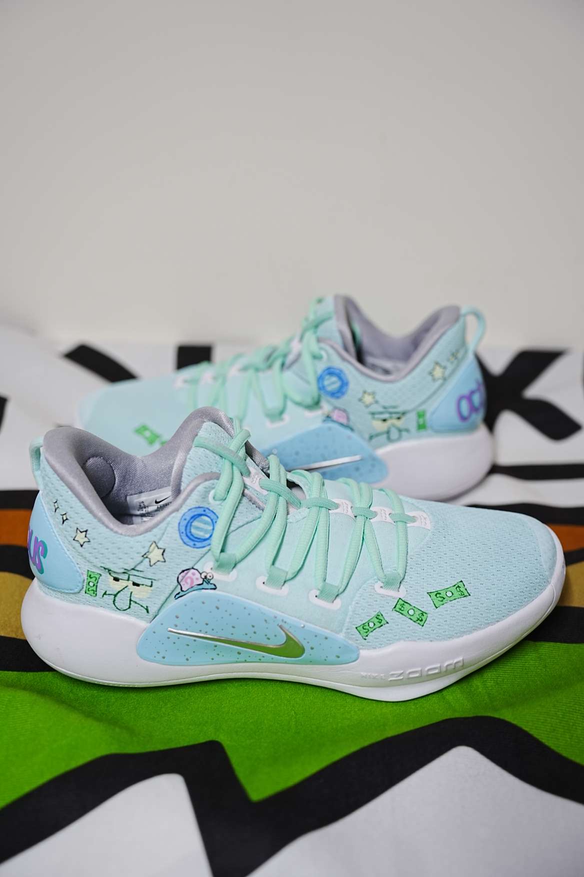 hyperdunk x 章鱼哥定制配色