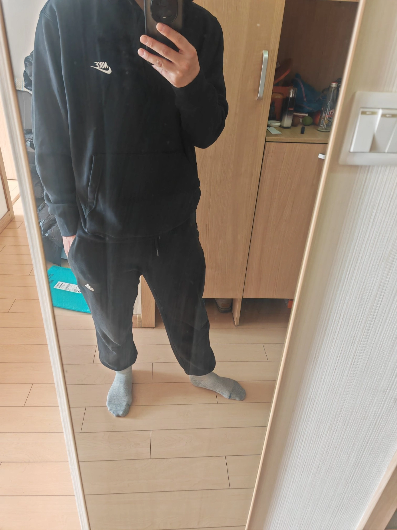 custom review-Nike Черный Унисекс Свитшоты