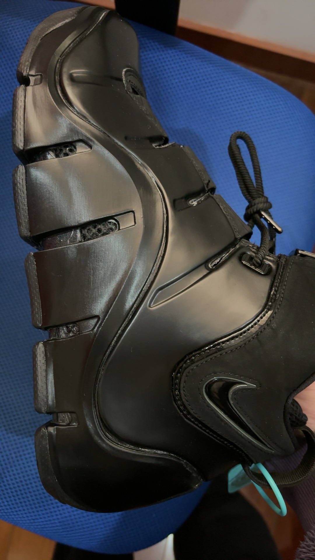 custom review-Nike Lebron 4 'Anthracite' Джеймс 4 MID Топ Винтажные баскетбольные кроссовки Мужской Черный Выпуск 2023 года