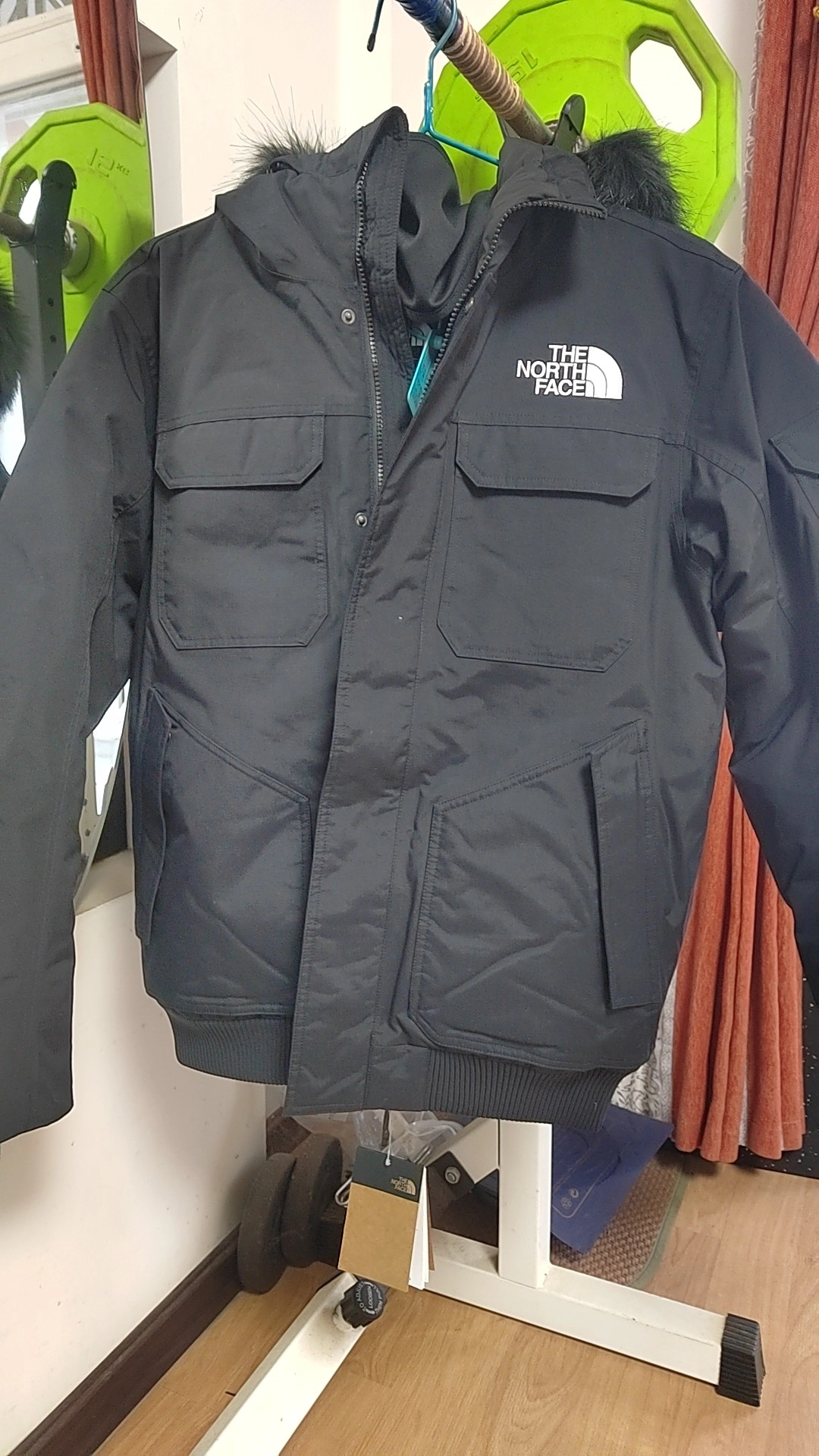 custom review-THE NORTH FACE GOTHAM 3 Down Jacket Unisex Black
