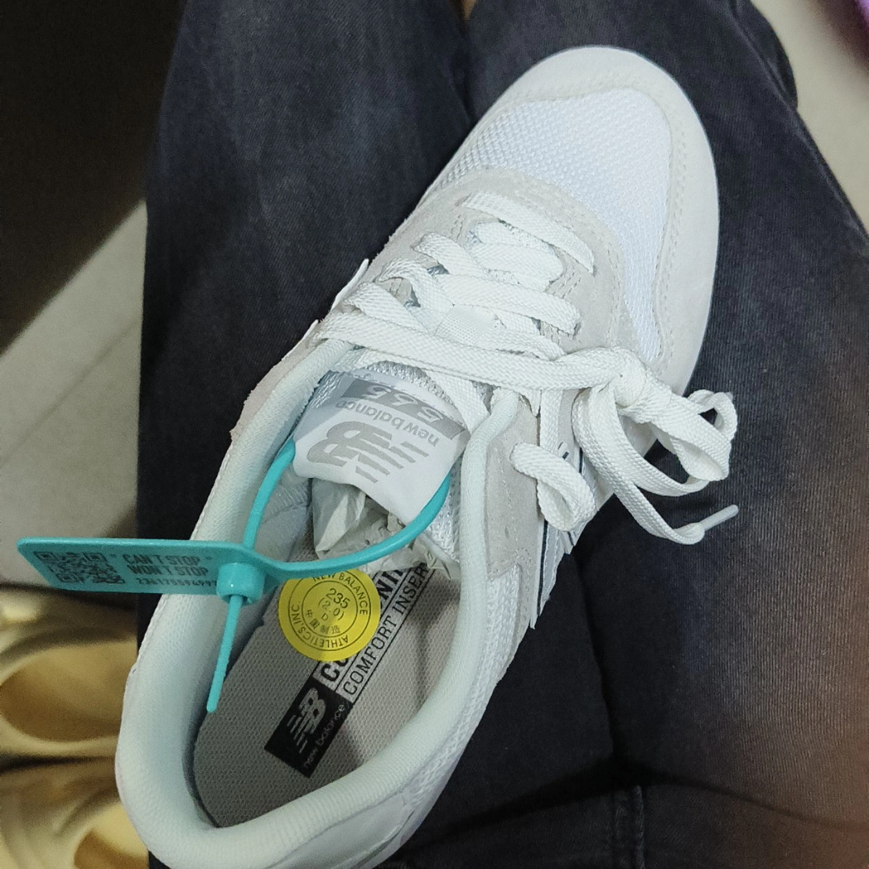 custom review-New Balance NB 565 Low Топ Повседневные Беговые Кроссовки Unisex Light Серый