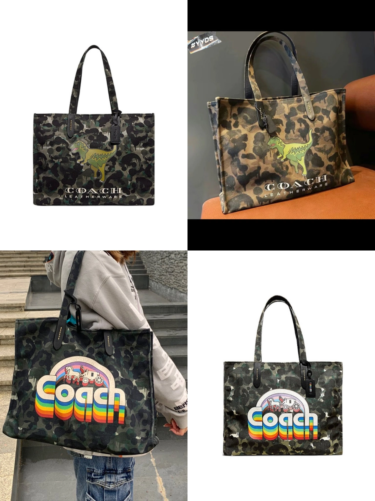 蔻驰手提袋 男女均可用