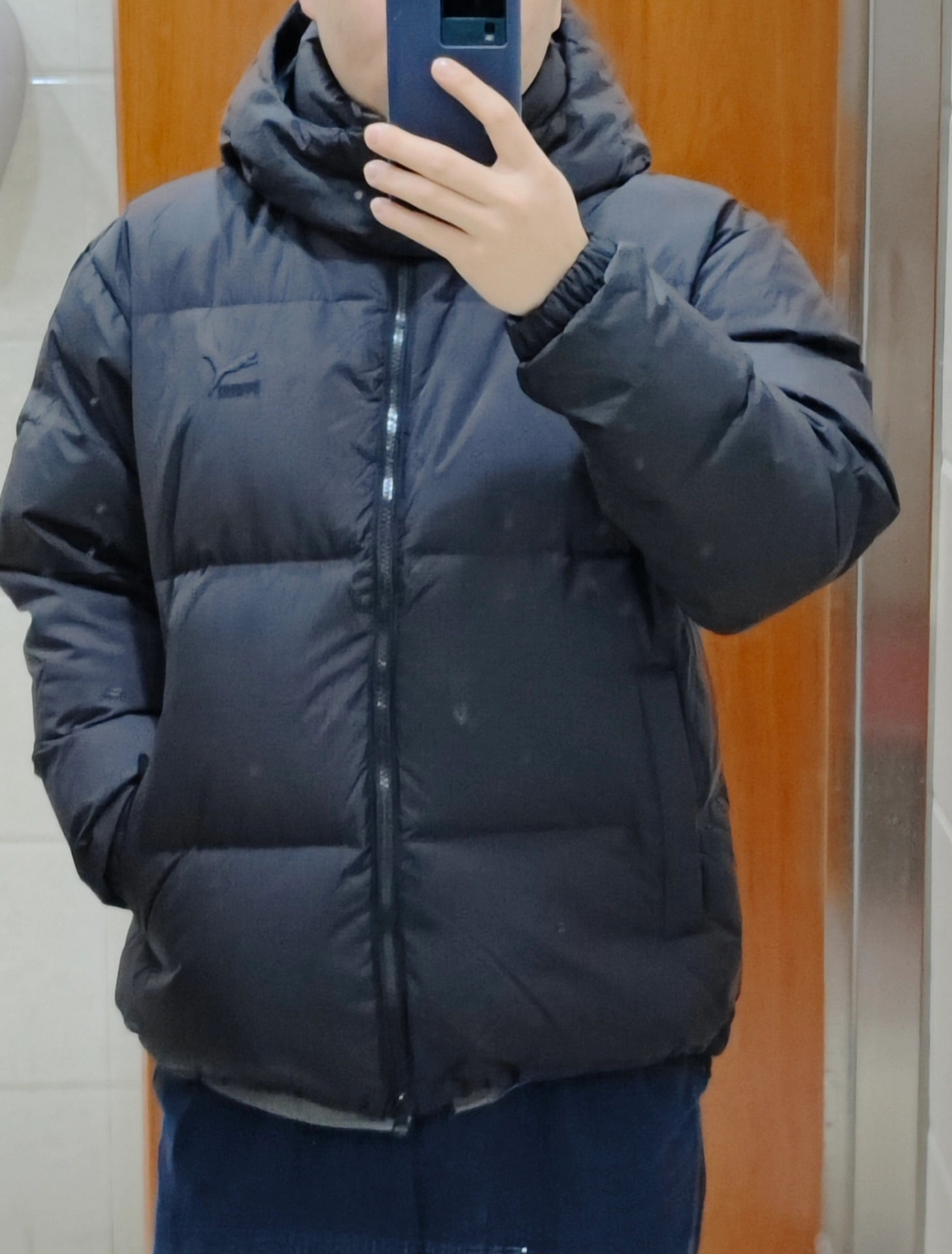 custom review-PUMA Черный Мужской Пуховик