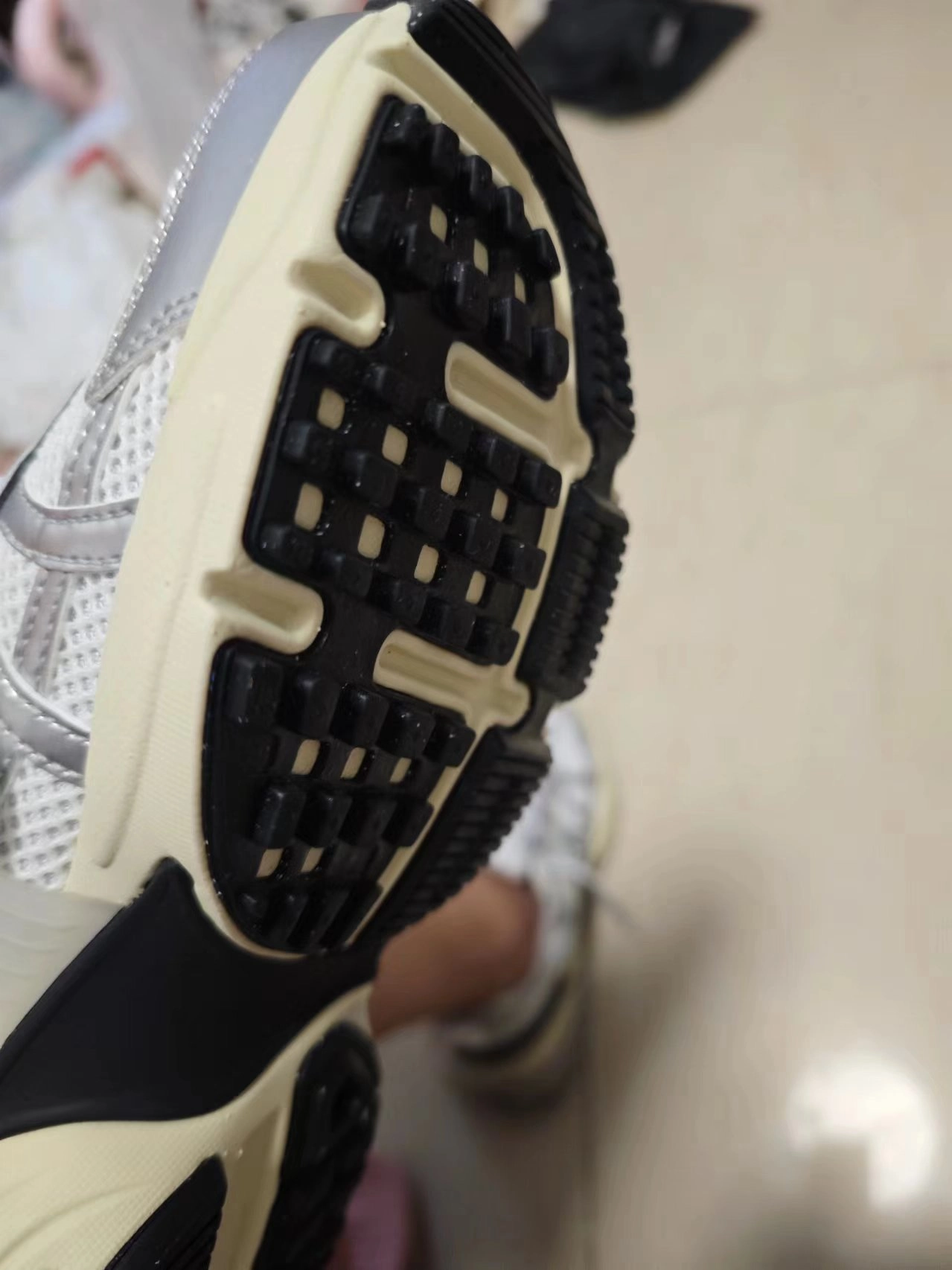 custom review-Nike V2K Run Summit White Metallic Silver Women's