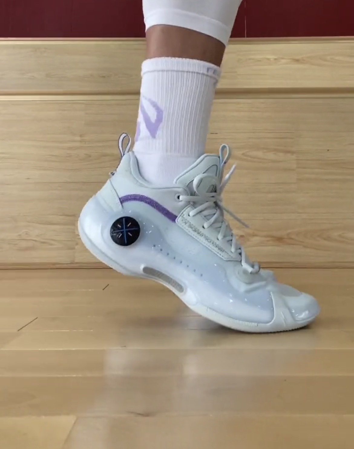 custom review-Подкладка WOW 10 Way of Wade 10 Противоскользящий Устойчивый к истиранию Низкий Топ Баскетбольные кроссовки Мужские Светло-синие