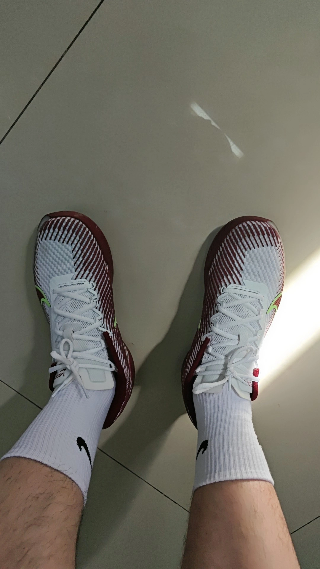 custom review-Nike Air Zoom Vapor 11 Low Топ Кроссовки для тенниса Мужские Красные Белые