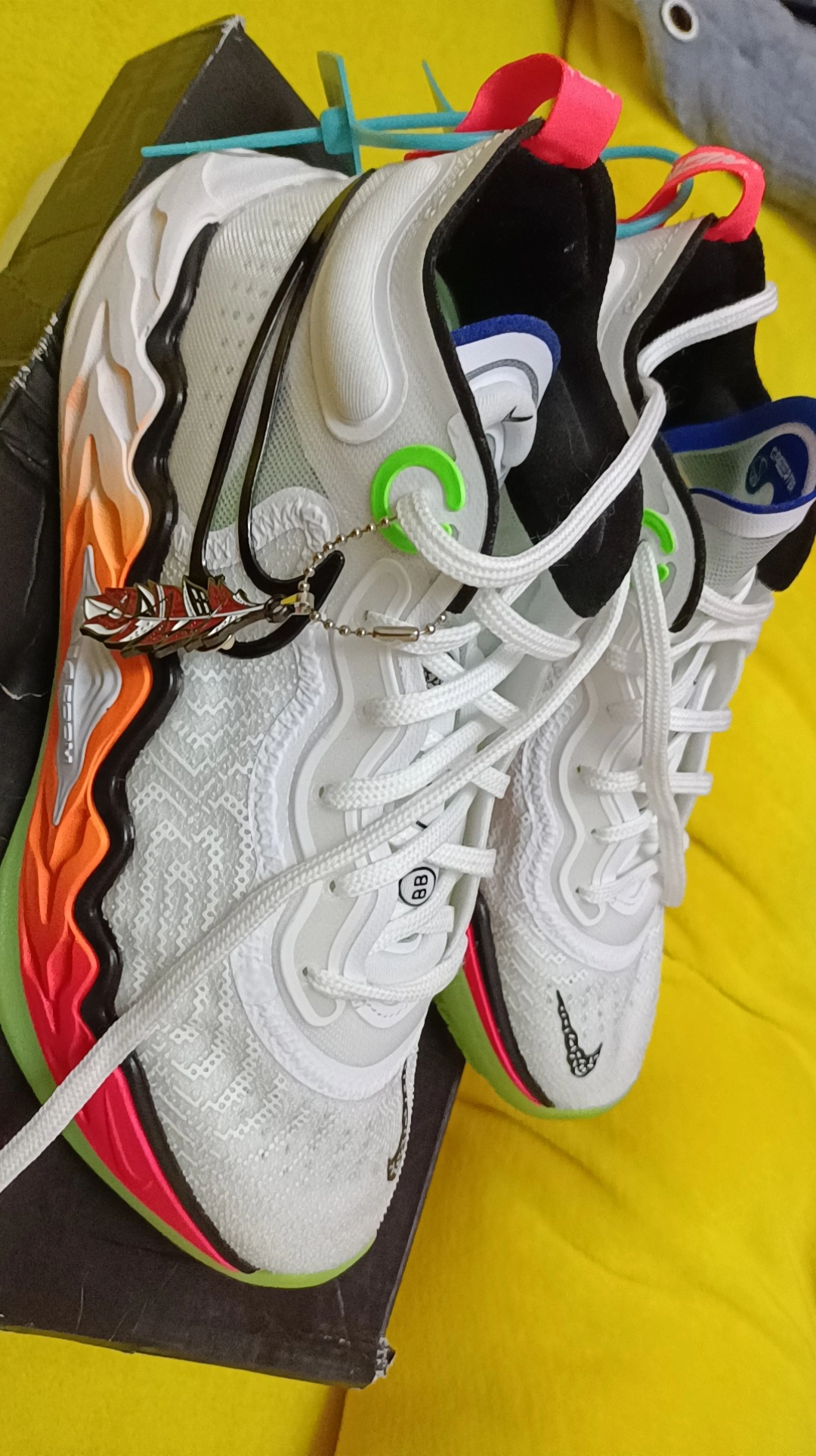 custom review-Nike Air Zoom г.T. RUN Баскетбольные кроссовки MID Топ Унисекс