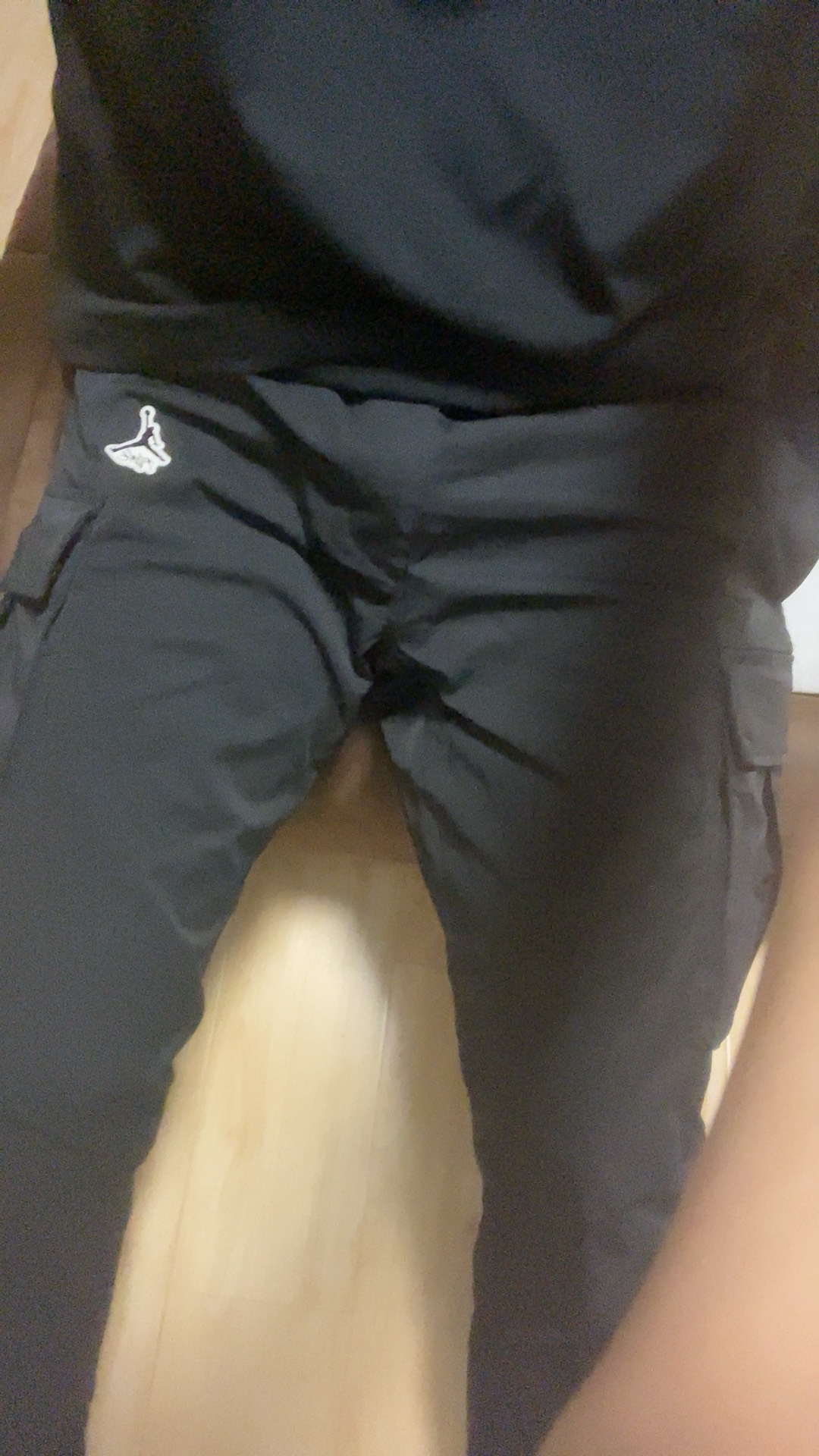 custom review-Джордан Черные Мужские Карго Брюки