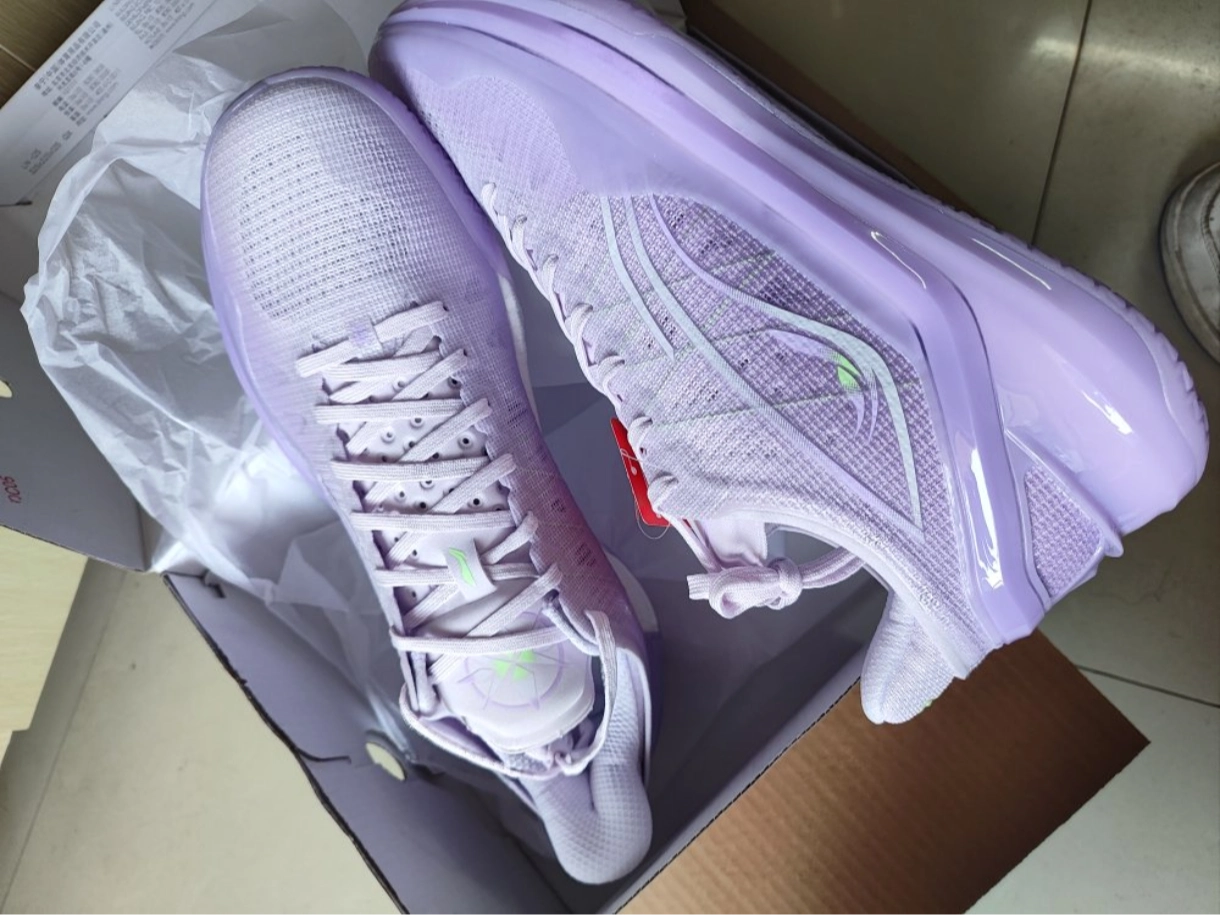 custom review-LINING Blade 4V2 Basketball Shoes Men's Low Top Vero Rose Purple/Light Elegance Purple