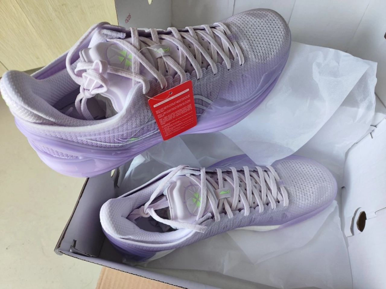 custom review-LINING Blade 4V2 Basketball Shoes Men's Low Top Vero Rose Purple/Light Elegance Purple