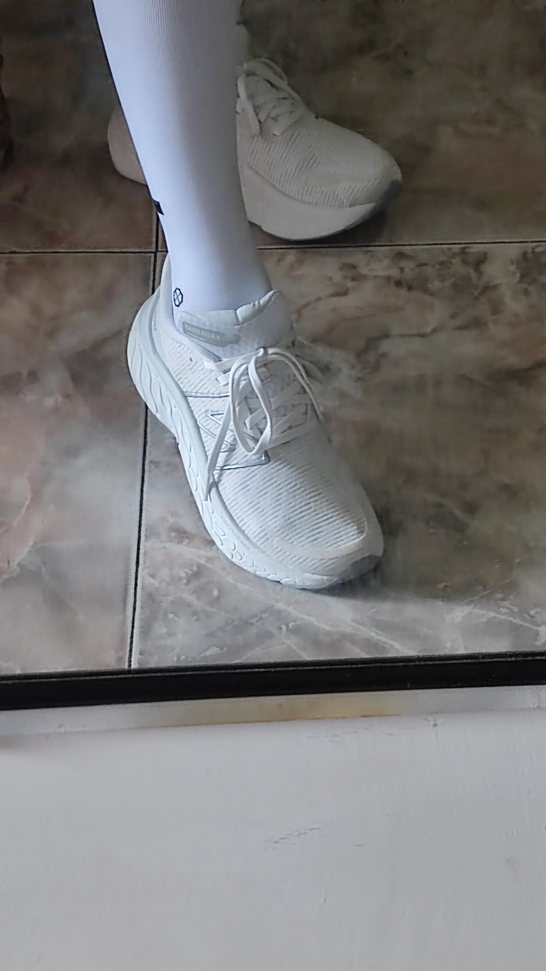 custom review-New Balance Fresh Foam X Kaiha Road Дышащий и Легкий Низкий Топ Беговые кроссовки Женские Белые