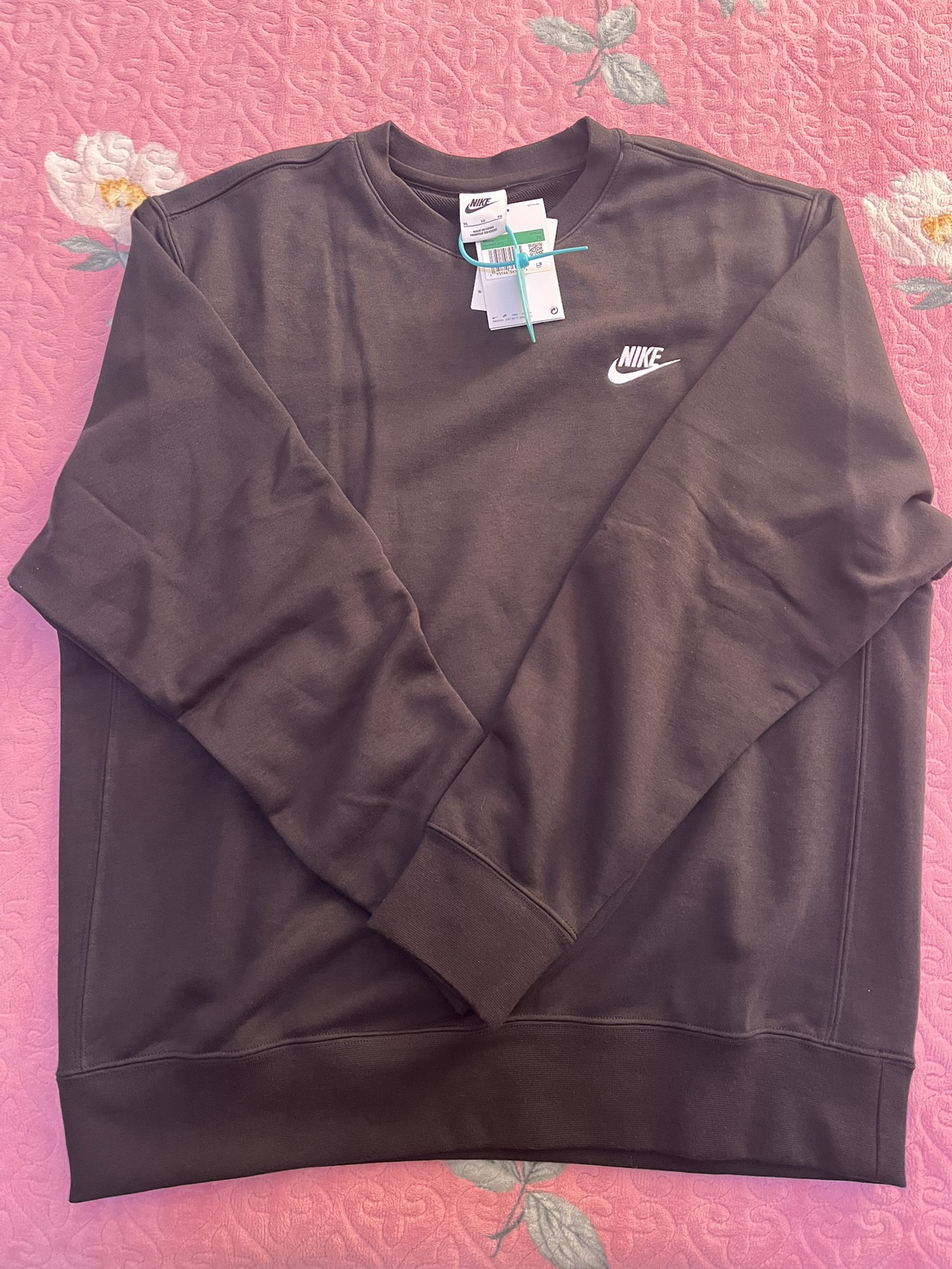 custom review-Nike Sportswear Свитшот Весенний Мужской Черный