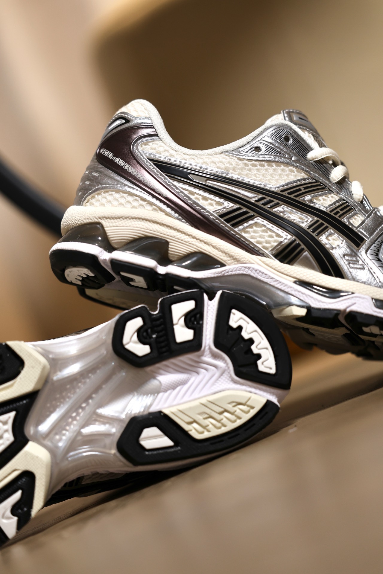 custom review-ASICS Gel Kayano 14 'Cream Black'