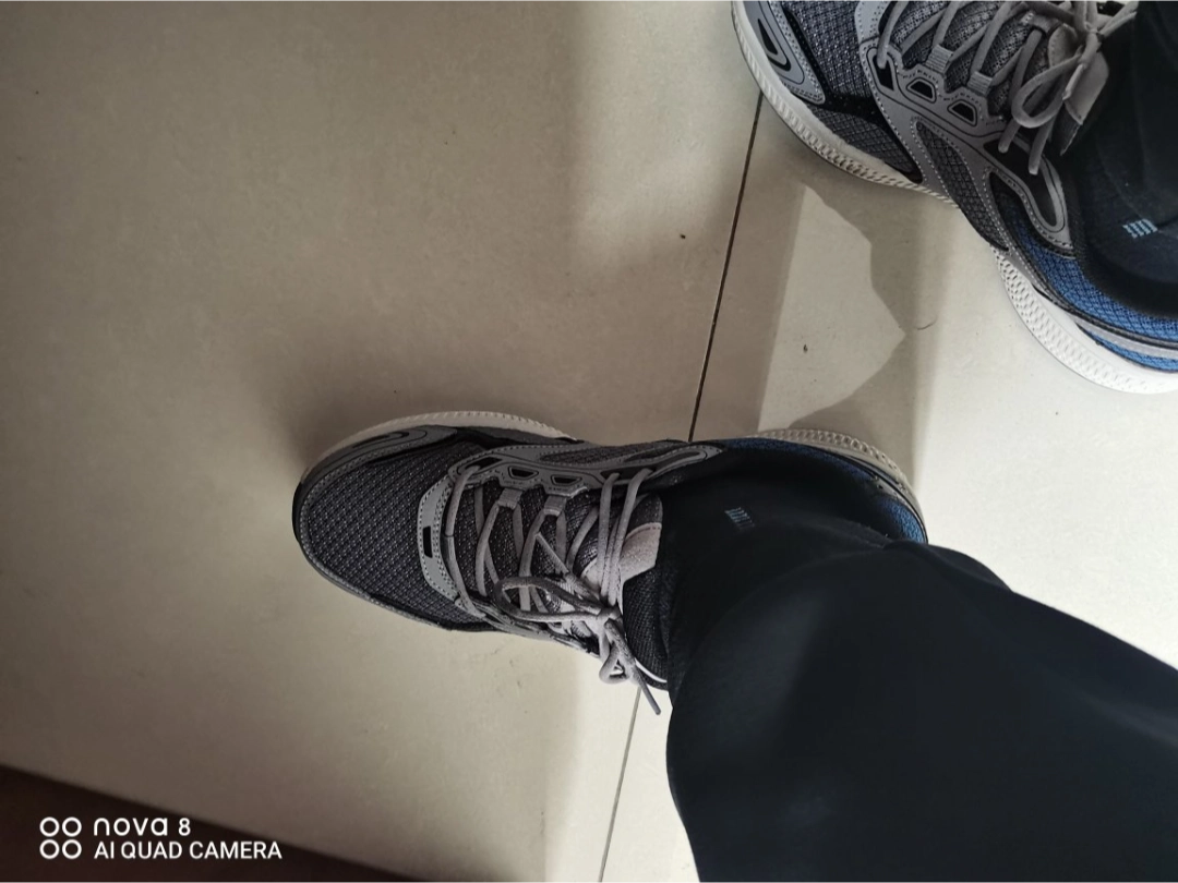 custom review-Skechers Go Run Consistent Low Топ Повседневные Беговые Кроссовки Мужские Серый Синий