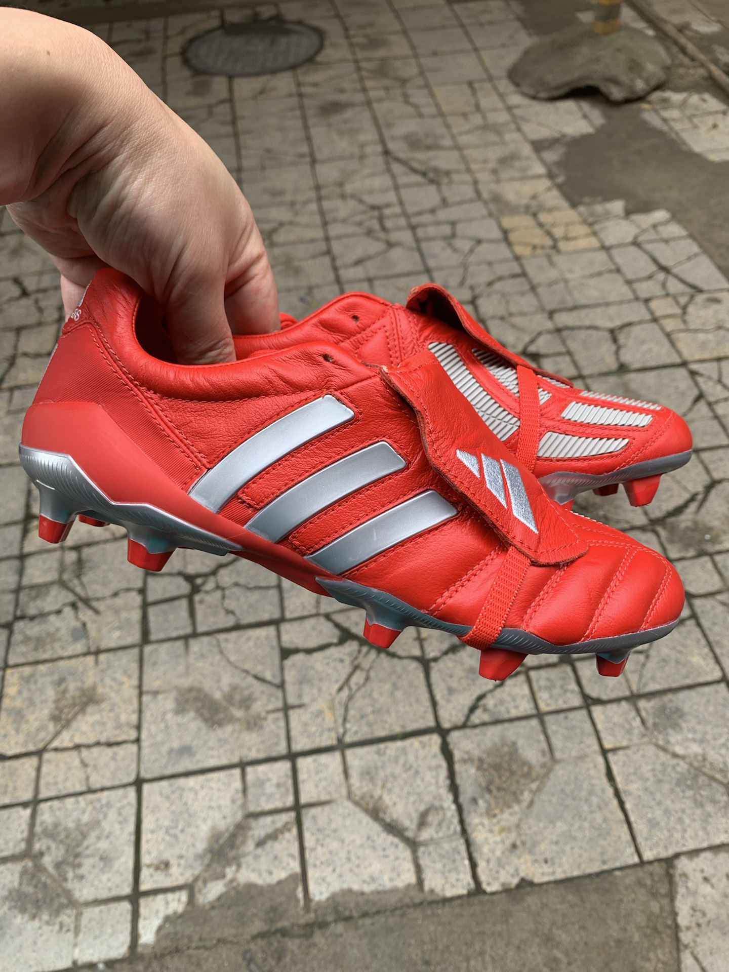 ef3658 adidas predator mania fg boots 足球
