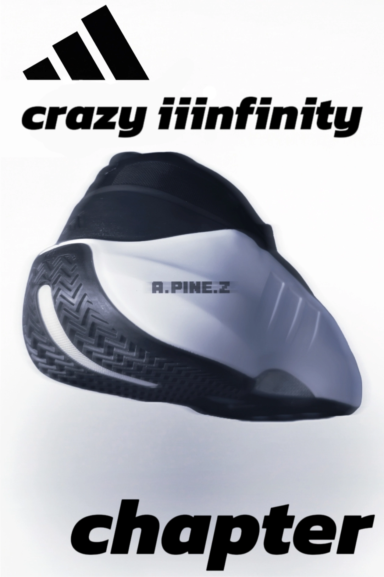 custom review-Adidas Crazy Infinity MID Топ Винтажные Баскетбольные Кроссовки Унисекс Белый Черный