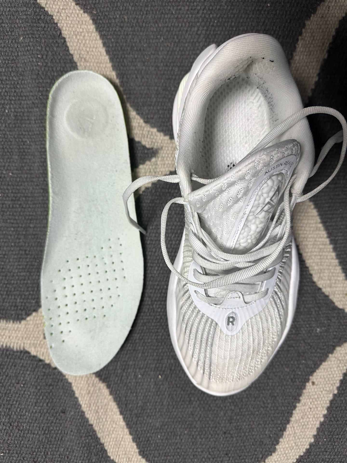 custom review-RIGORER Reeves generation Баскетбольные кроссовки Низкий Топ Унисекс