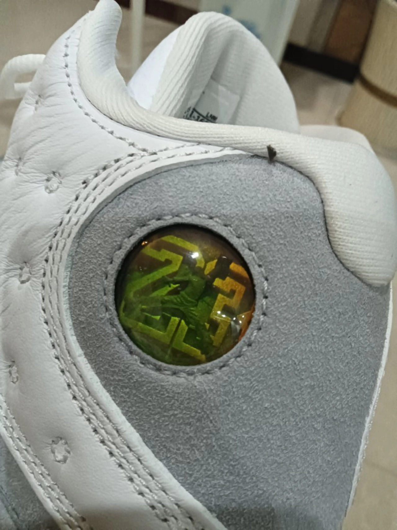 custom review-Jordan Air Jordan 13 'Волк GREY' MID Топ Винтажные баскетбольные кроссовки Мужской Белый Серый