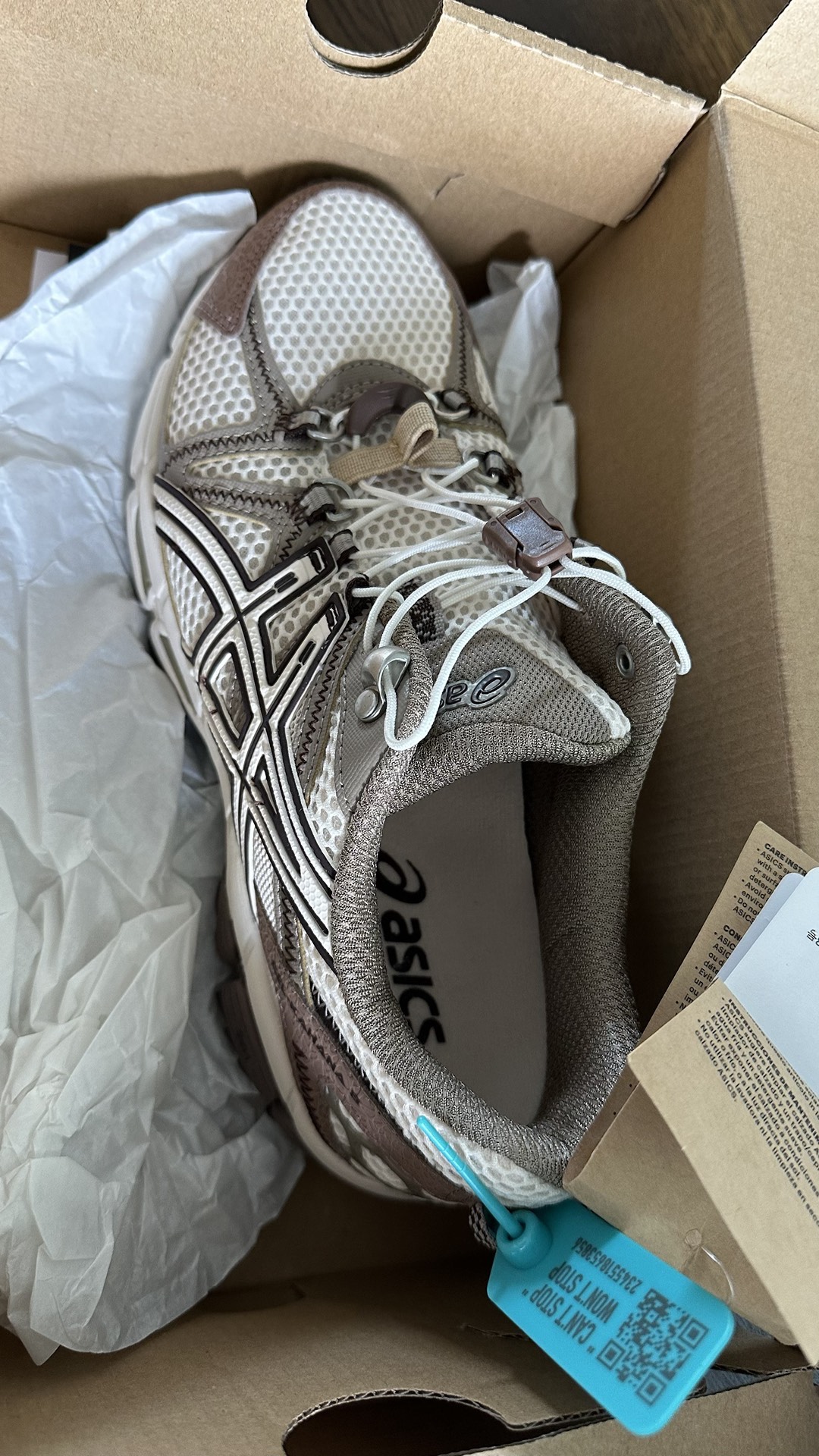 custom review-Asics Gel Kahana 8 Устойчивый к истиранию Дышащий Верх Низкий Топ Повседневная Обувь для Трейл-Бега Мужская Коричневый Белый