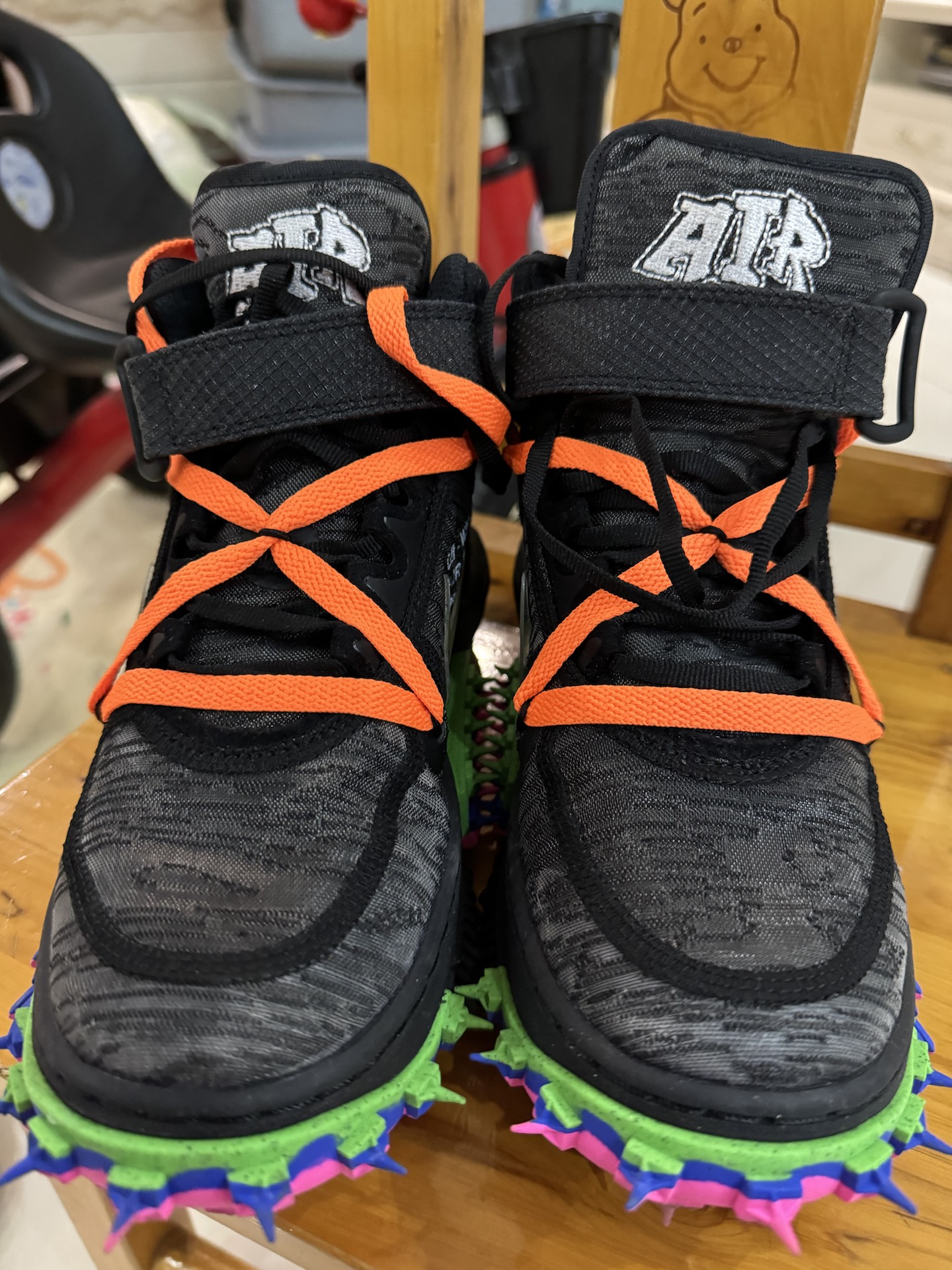 custom review-Nike Air Force 1 Mid Off White Black