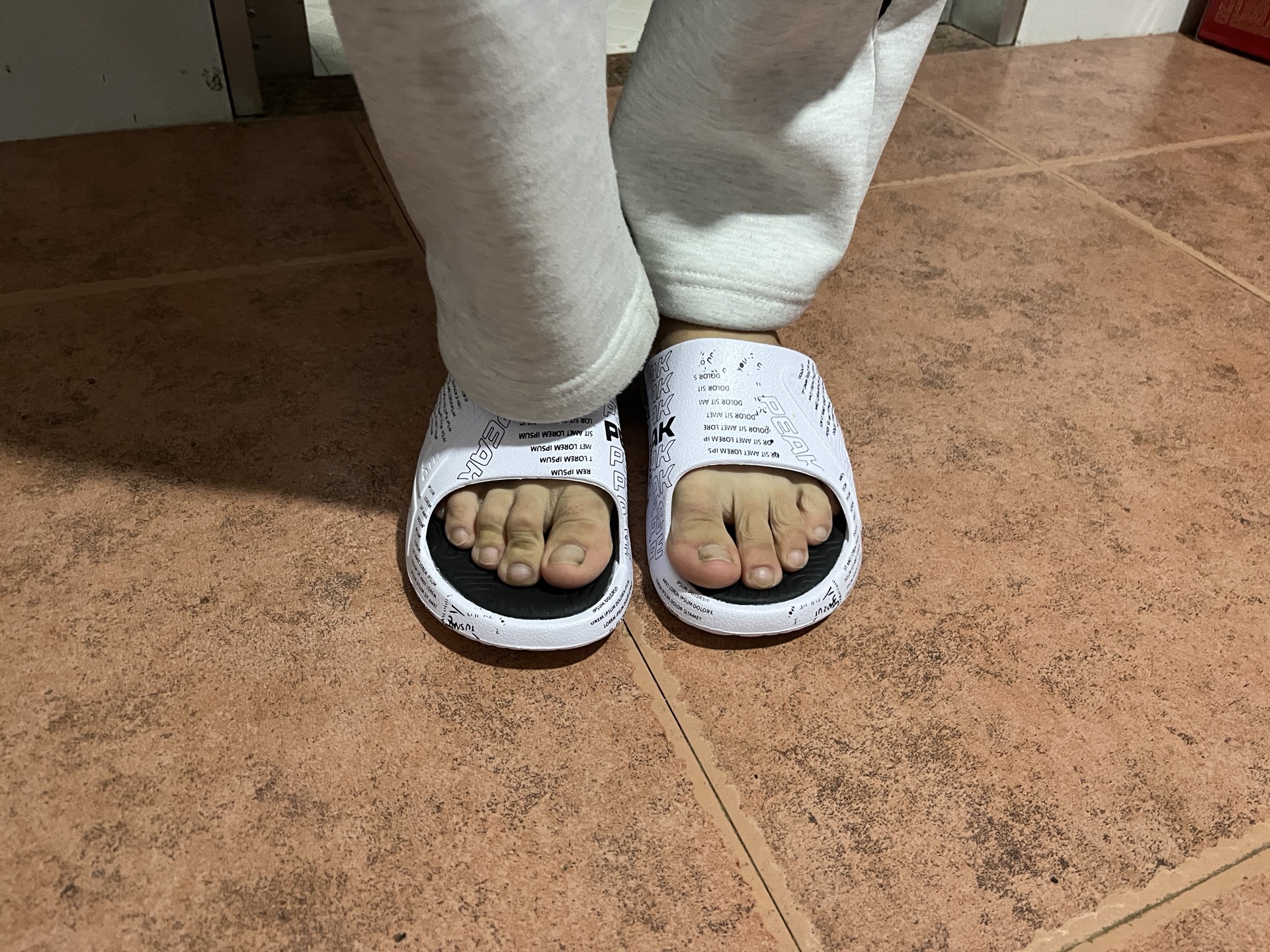 custom review-PEAK Statistic Sandals Слипоны Мужские Черный Белый