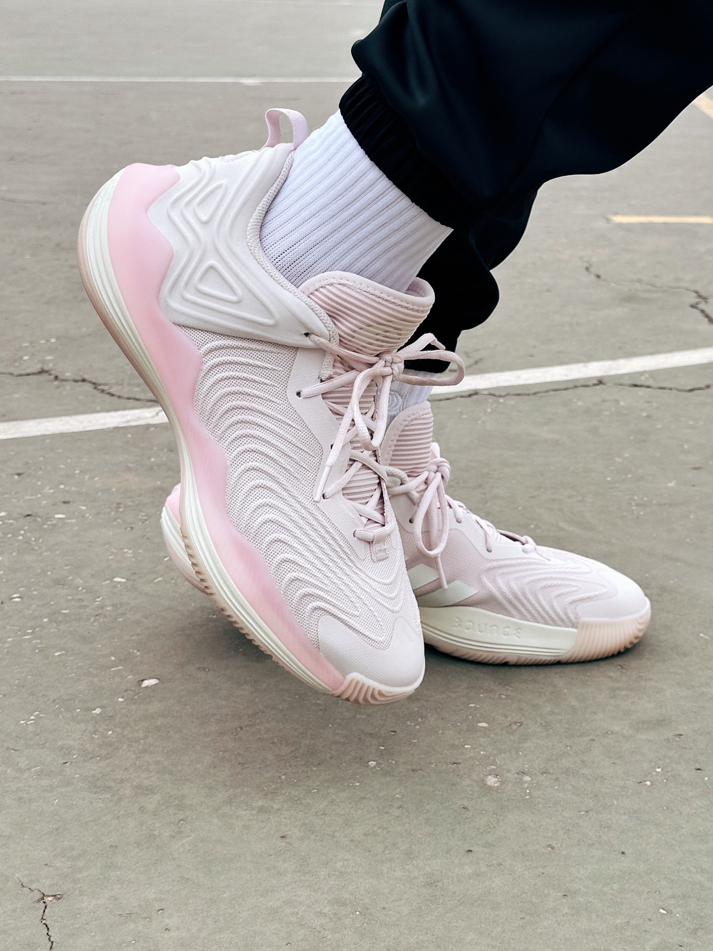 Adidas D Rose Son of Chi 3.0 Pink - POIZON