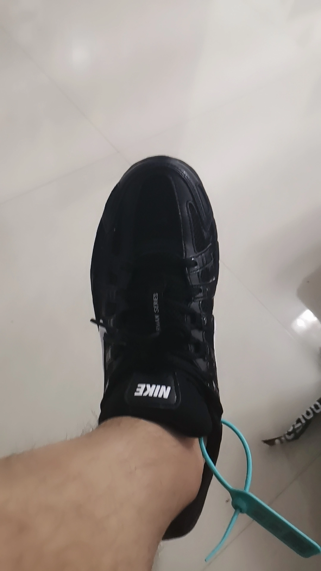 custom review-Nike P 6000 Амортизация устойчивый к истиранию дышащий низкий верх повседневная беговая обувь унисекс черный