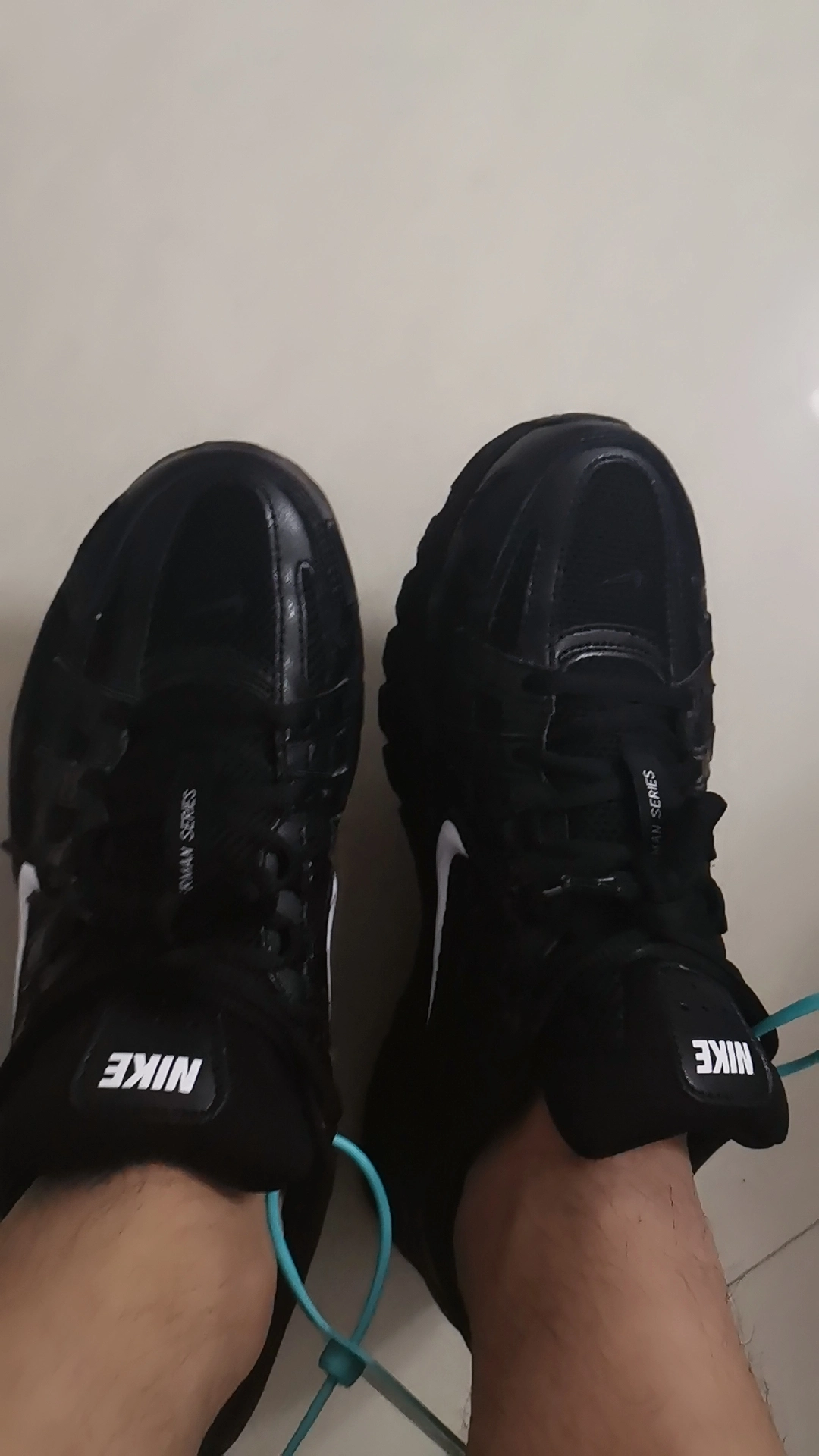 custom review-Nike P 6000 Амортизация устойчивый к истиранию дышащий низкий верх повседневная беговая обувь унисекс черный