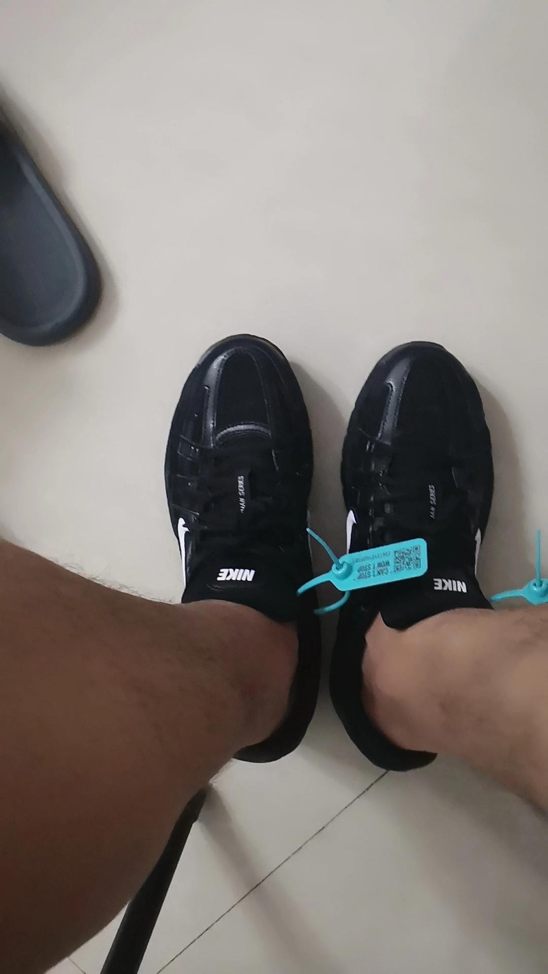 custom review-Nike P 6000 Амортизация устойчивый к истиранию дышащий низкий верх повседневная беговая обувь унисекс черный