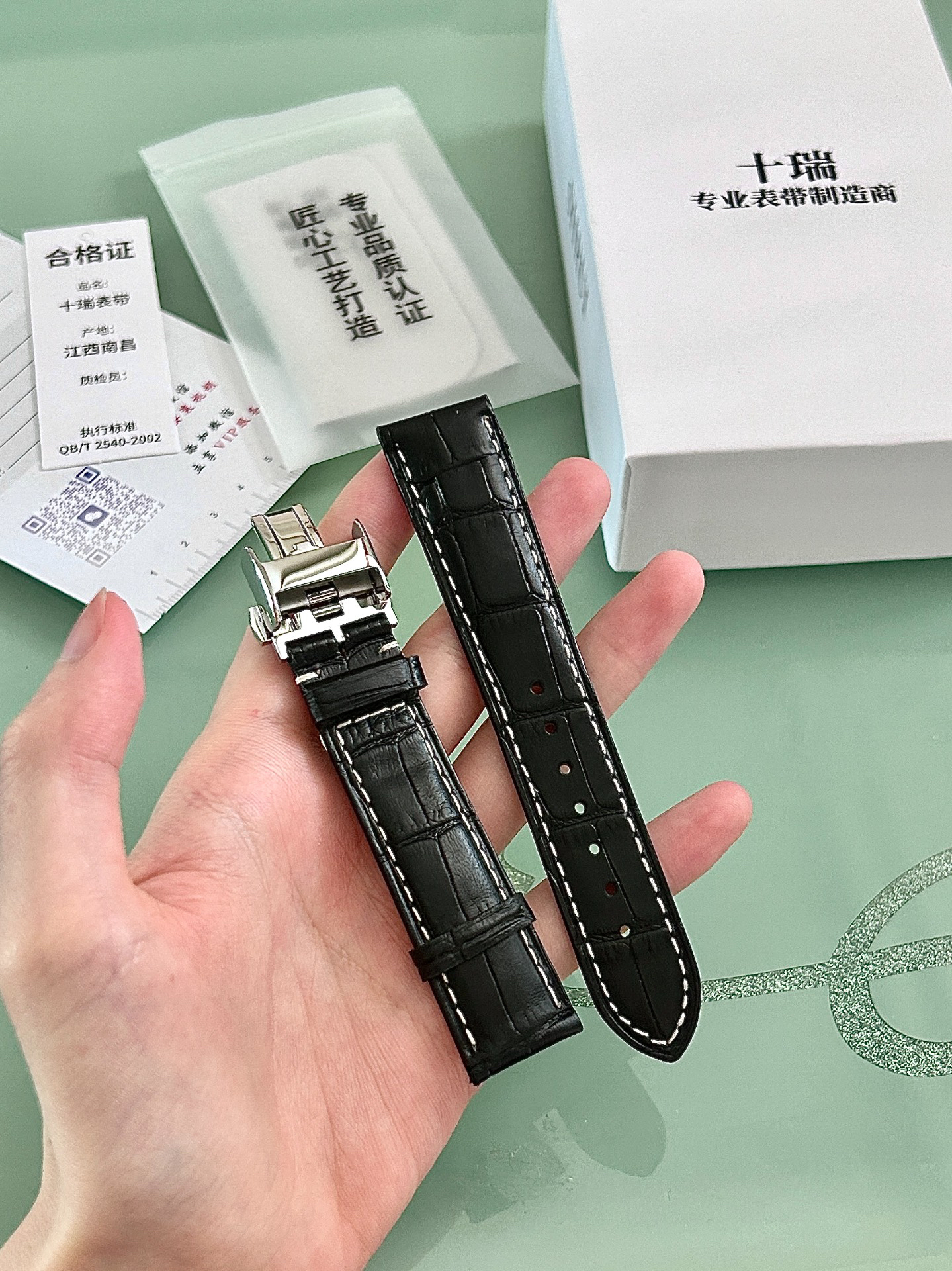 终于让我挖到适用于浪琴的真皮表带!