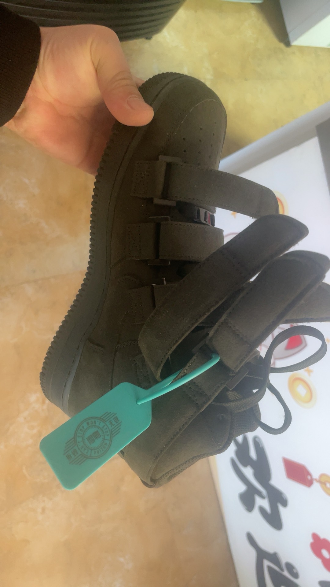 custom review-Billie Eilish x Nike Air FORCE 1 '07 SP 'Секвойя' Высокие Кроссовки для скейтбординга Унисекс Яшма