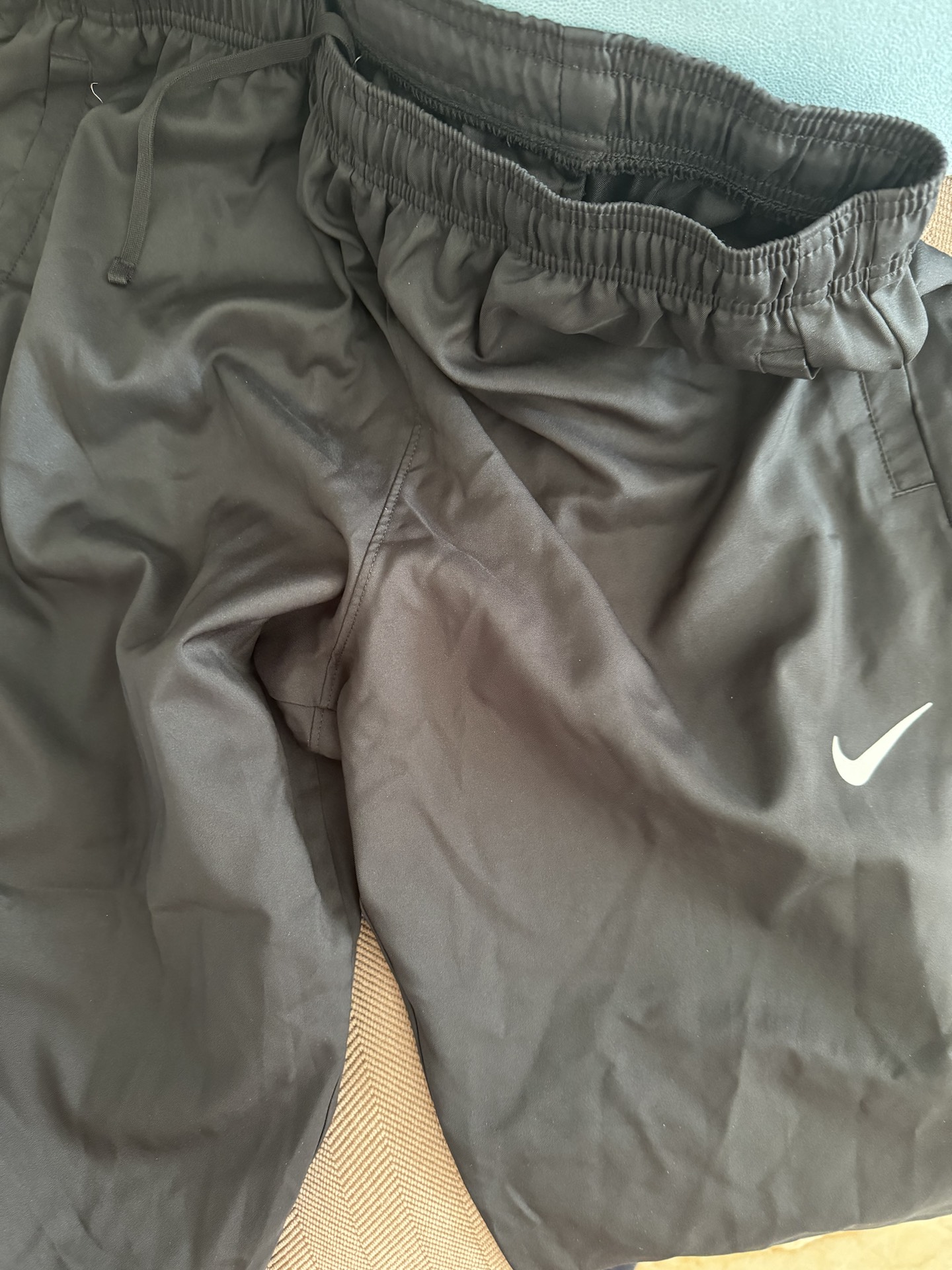 custom review-Nike Dri Fit Вязаные Тренировочные Штаны Мужские Черные