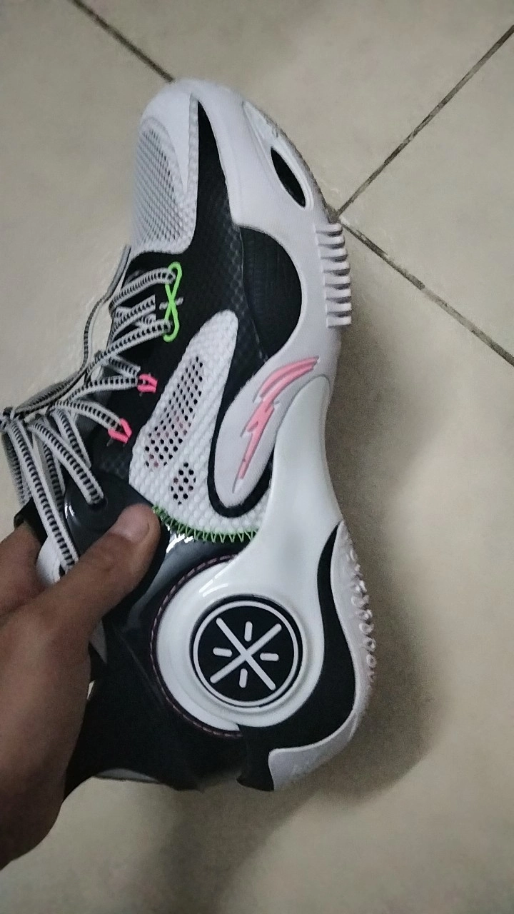 custom review-Li NING Wade Fission 8 Устойчивые к износу Дышащие Низкие мужские баскетбольные кроссовки