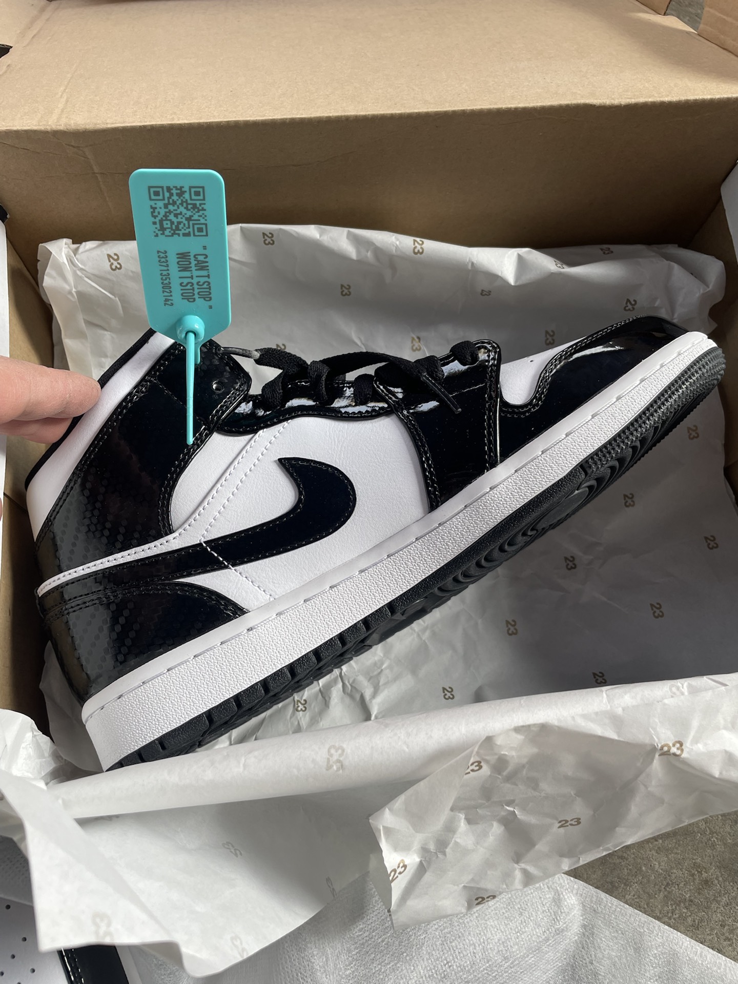 custom review-Jordan Air Jordan 1 MID SE Asw 'Черный и Белый' MID Топ Винтажные баскетбольные кроссовки Мужской Черный Белый