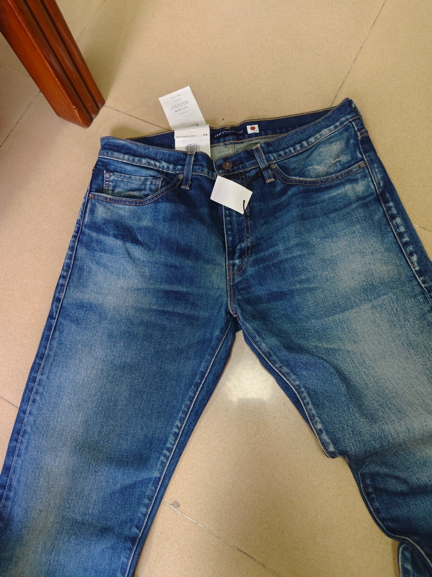 custom review-Levis Blue Men's Jeans Левис Синий Мужской Джинсы