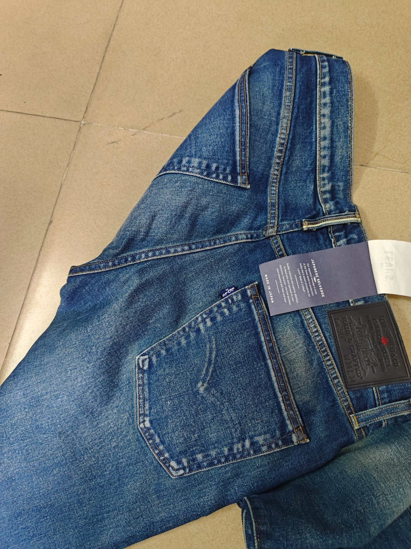 custom review-Levis Blue Men's Jeans Левис Синий Мужской Джинсы
