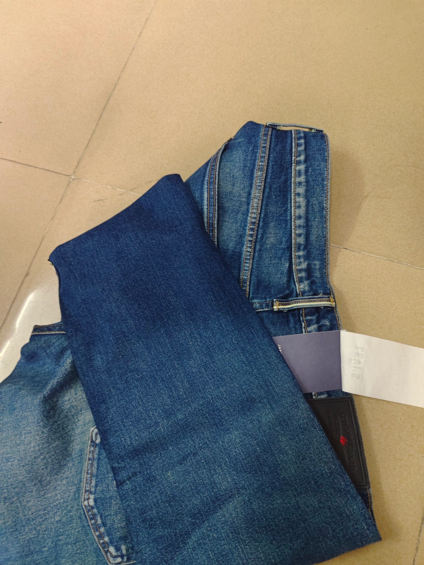 custom review-Levis Blue Men's Jeans Левис Синий Мужской Джинсы