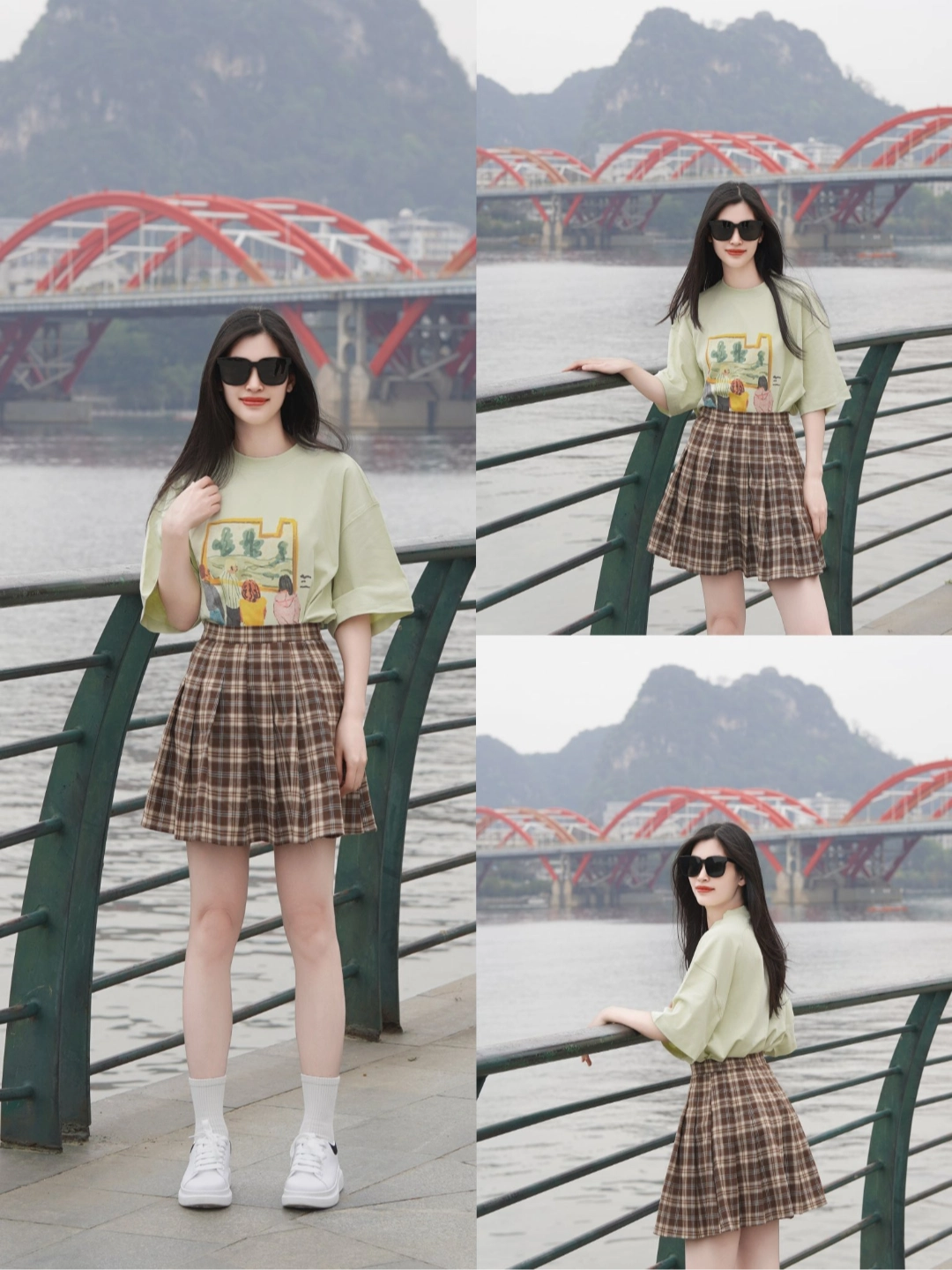 ootd/夏日清凉穿搭,小清新学姐啦